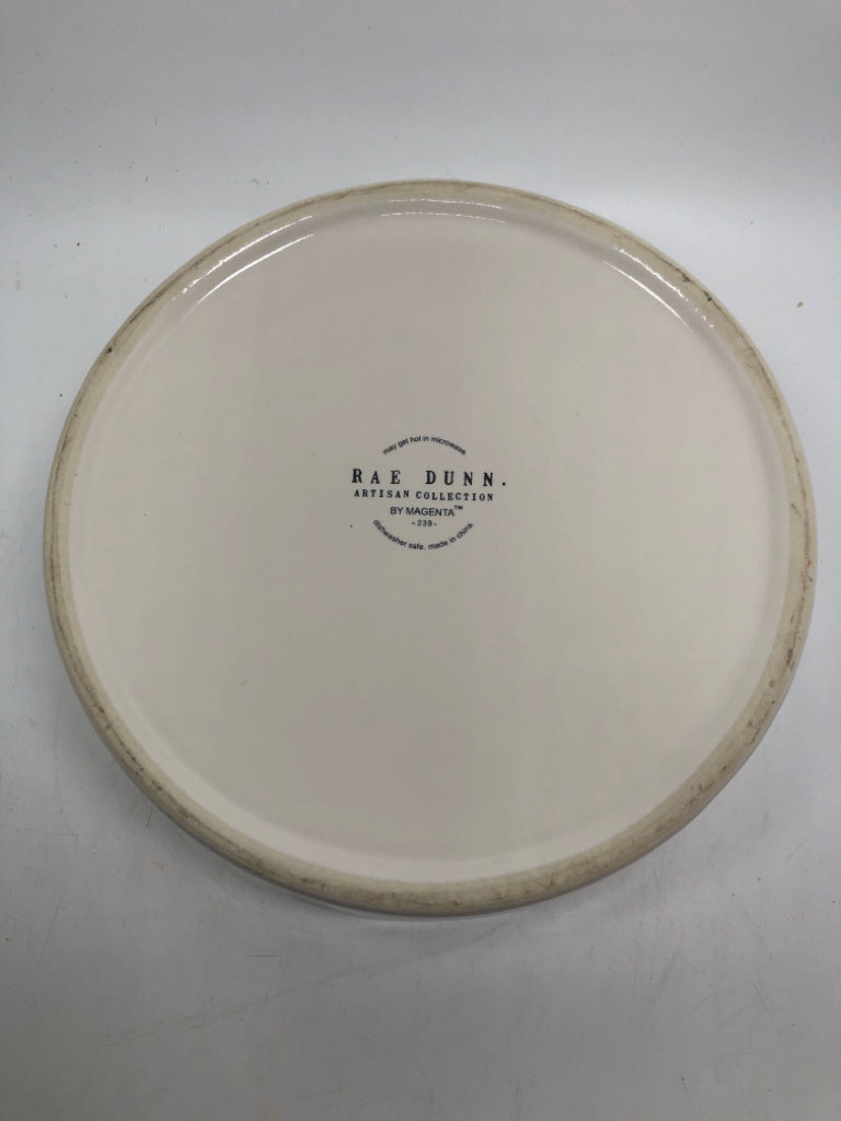 "I WOOF YOU" RAE DUNN DOG BOWL.
