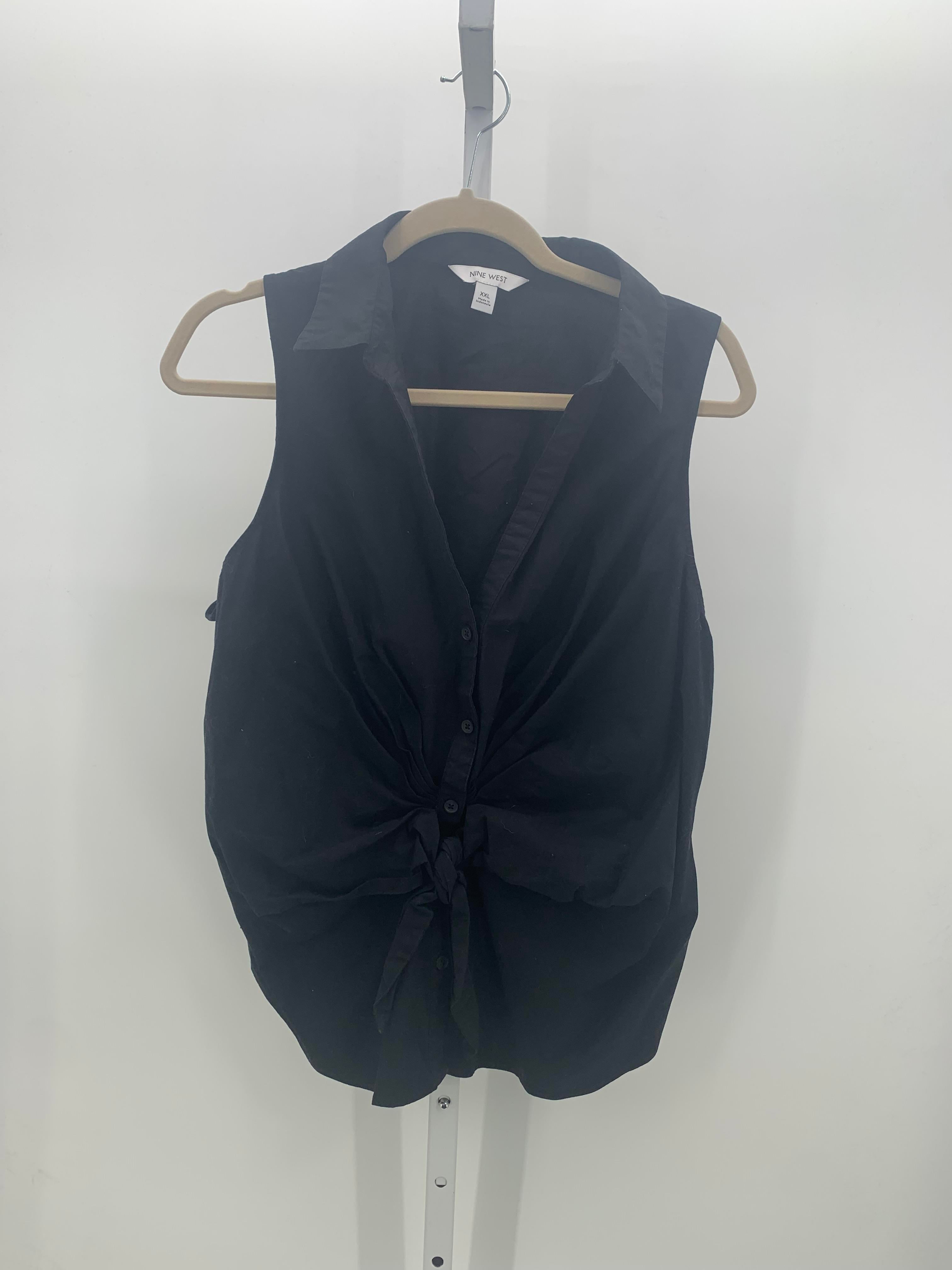 Nine West Size Extra Large Misses Sleeveless Shirt