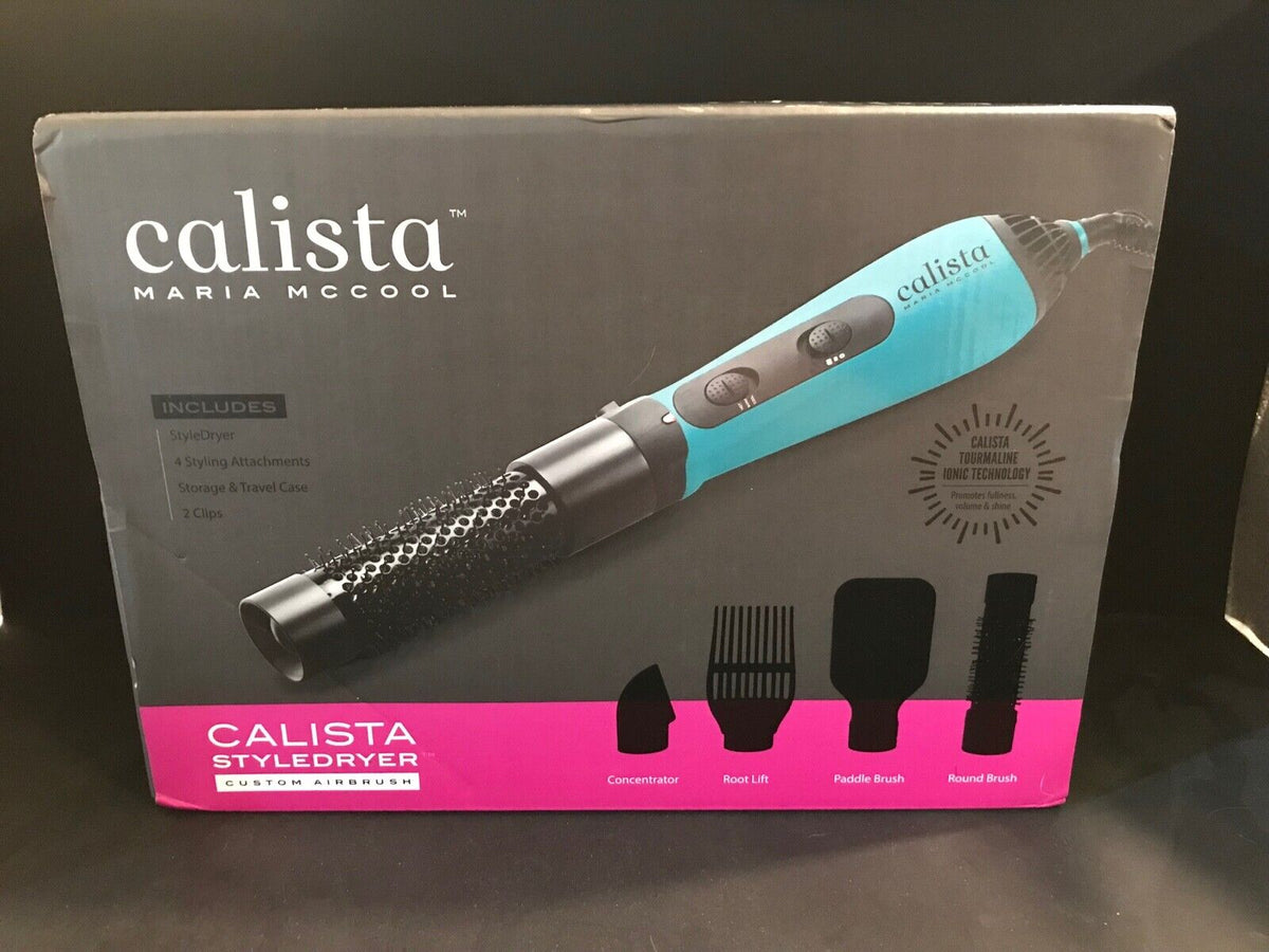 Calista Maria Mccool Styledryer Custom Airbrush - White