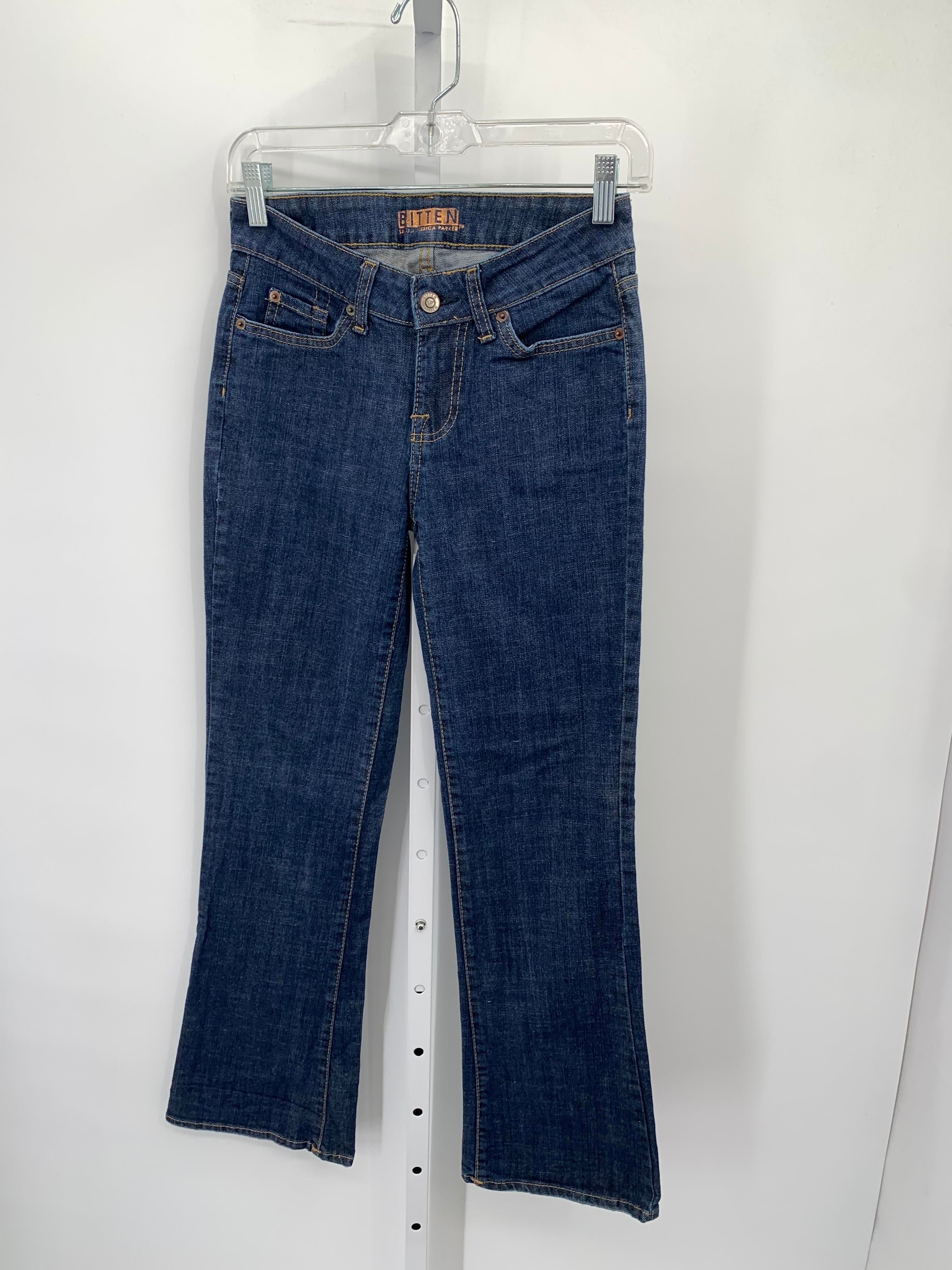 Bitten Size 0 Short Misses Jeans