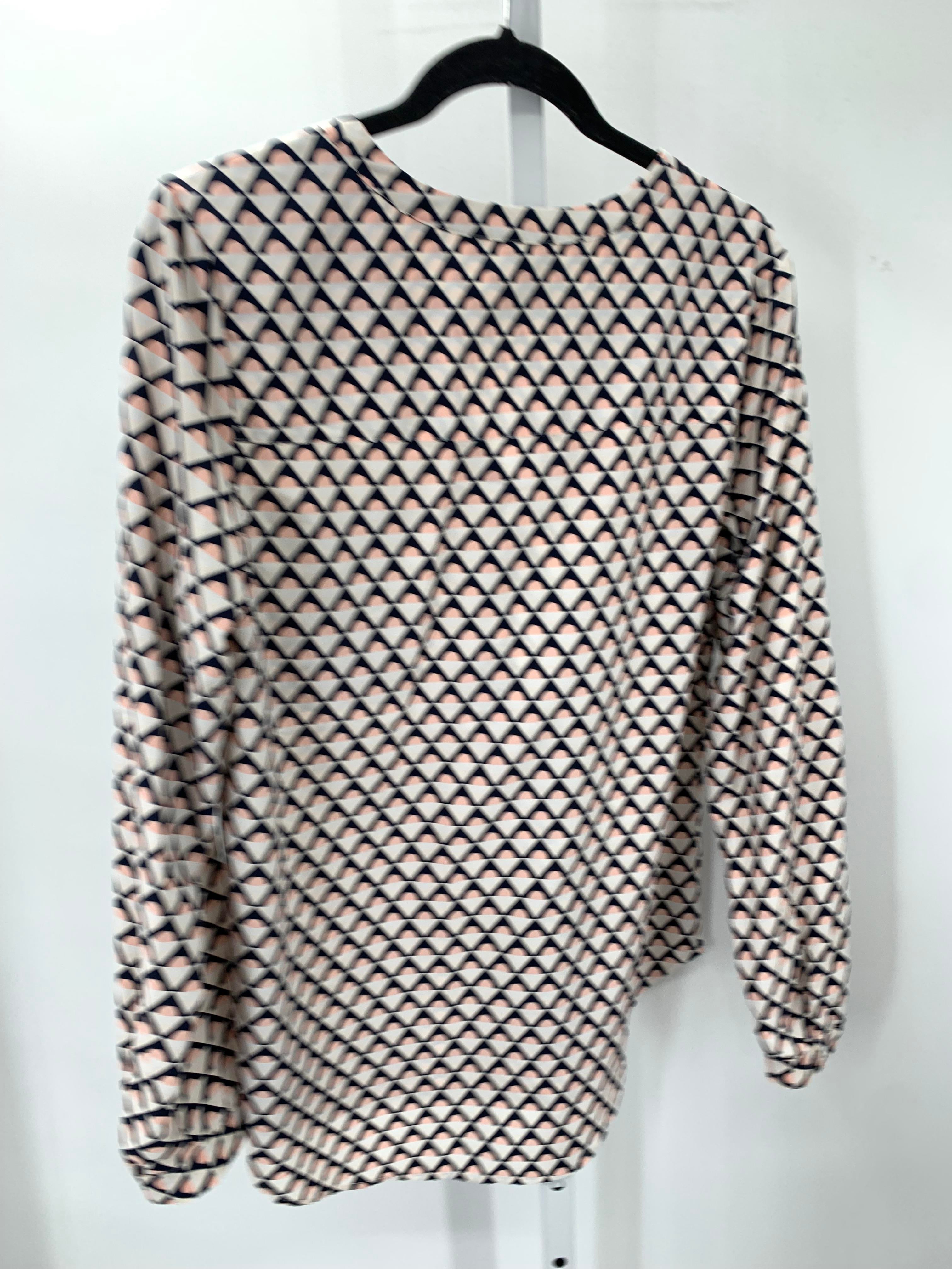 Mercer & Madison Size Medium Misses Long Sleeve Shirt