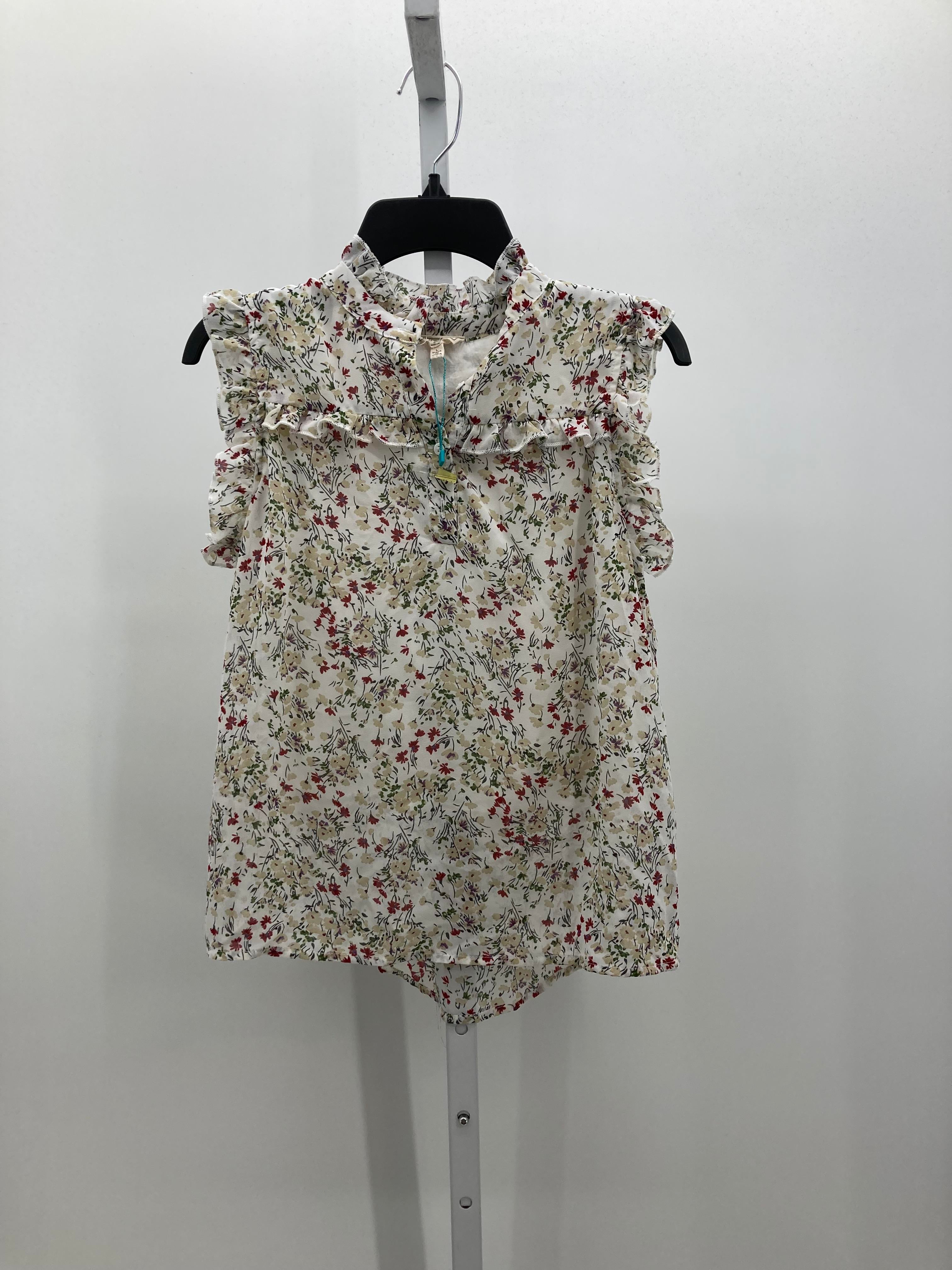 Size 10-12 Girls Sleeveless Shirt