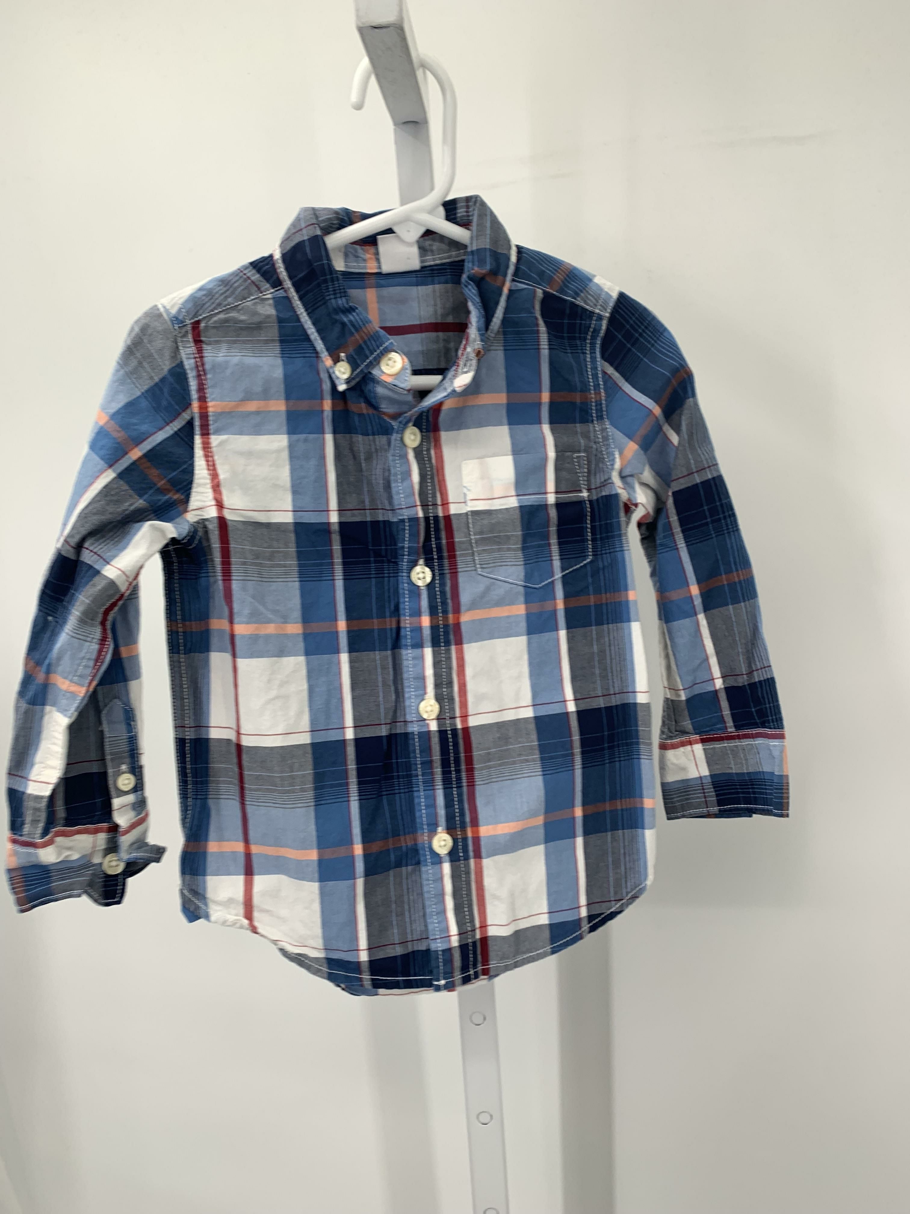 PLAID BTN DOWN