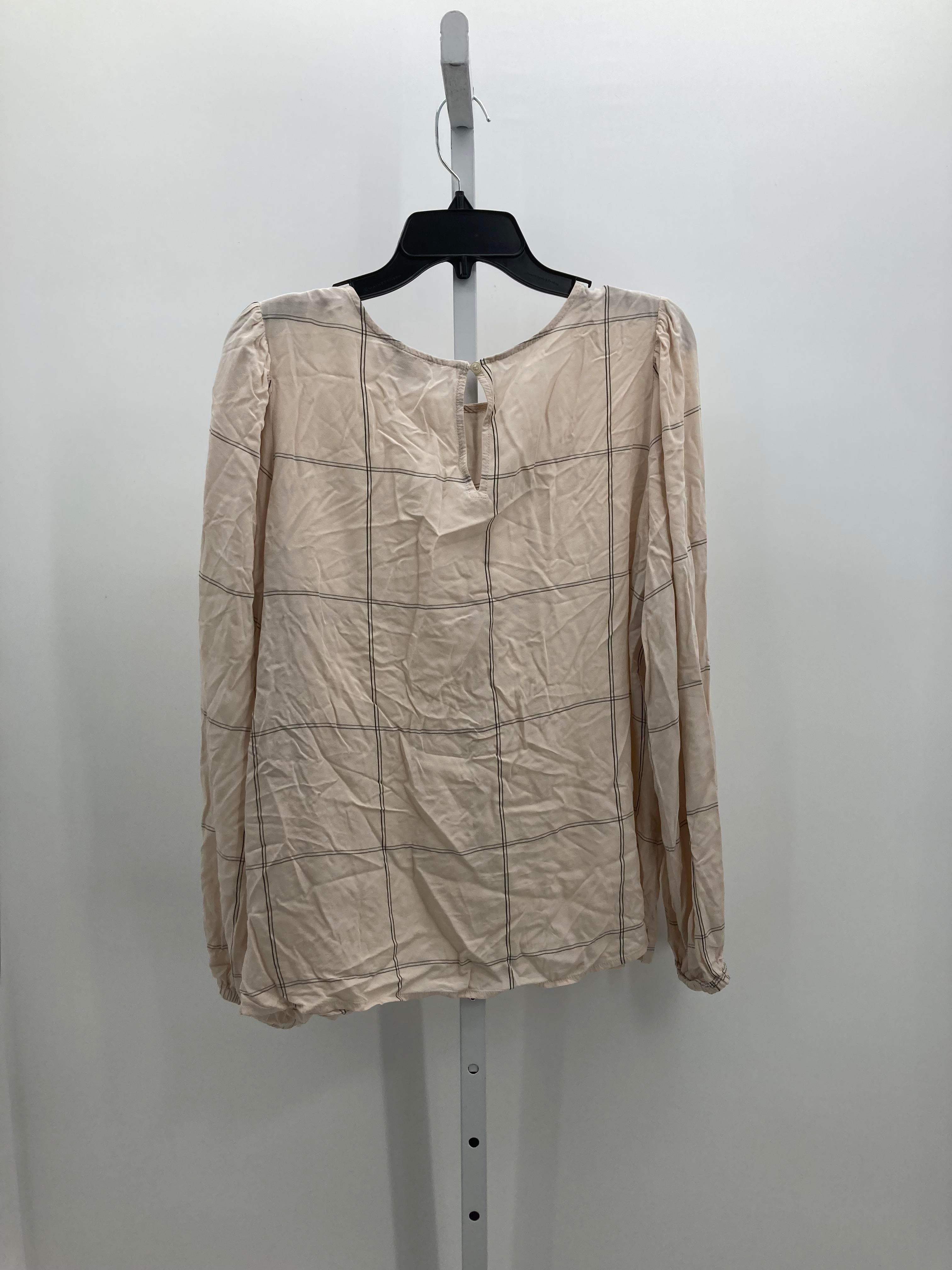 Loft Size Large Misses Long Sleeve Shirt