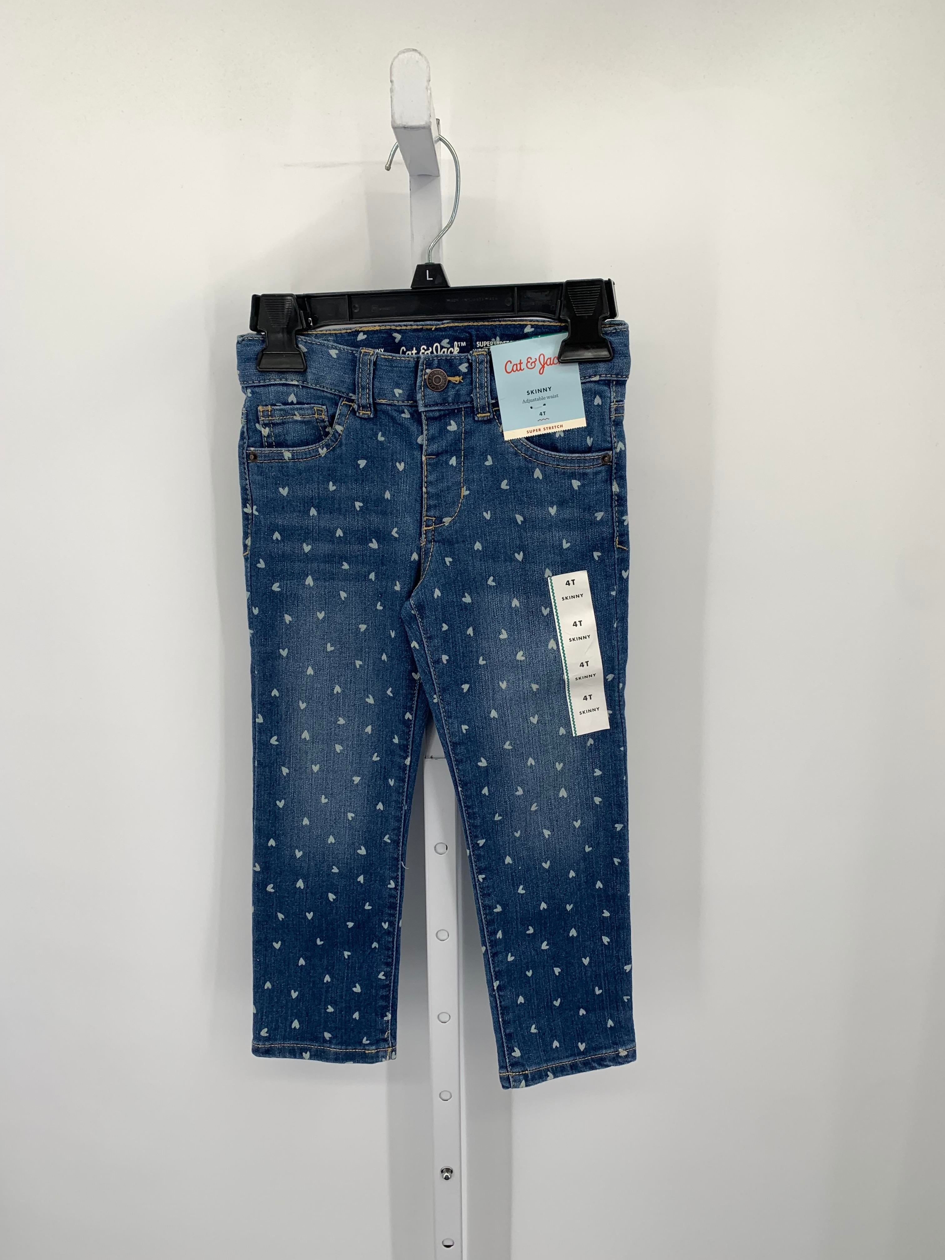 Cat & Jack Size 4T Girls Jeans