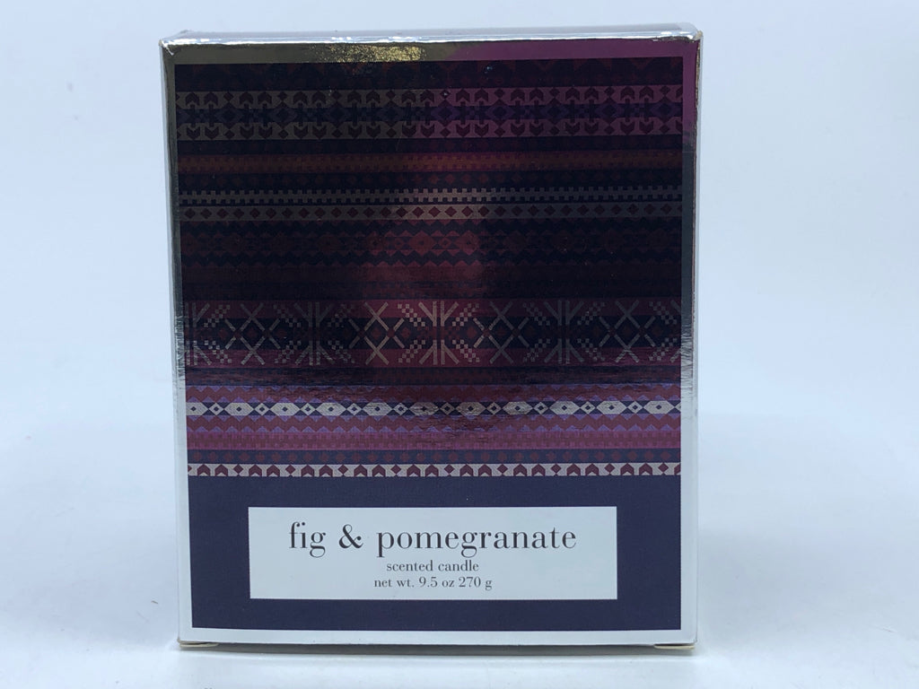 NEW FIG AND POMEGRANATE CANDLE.