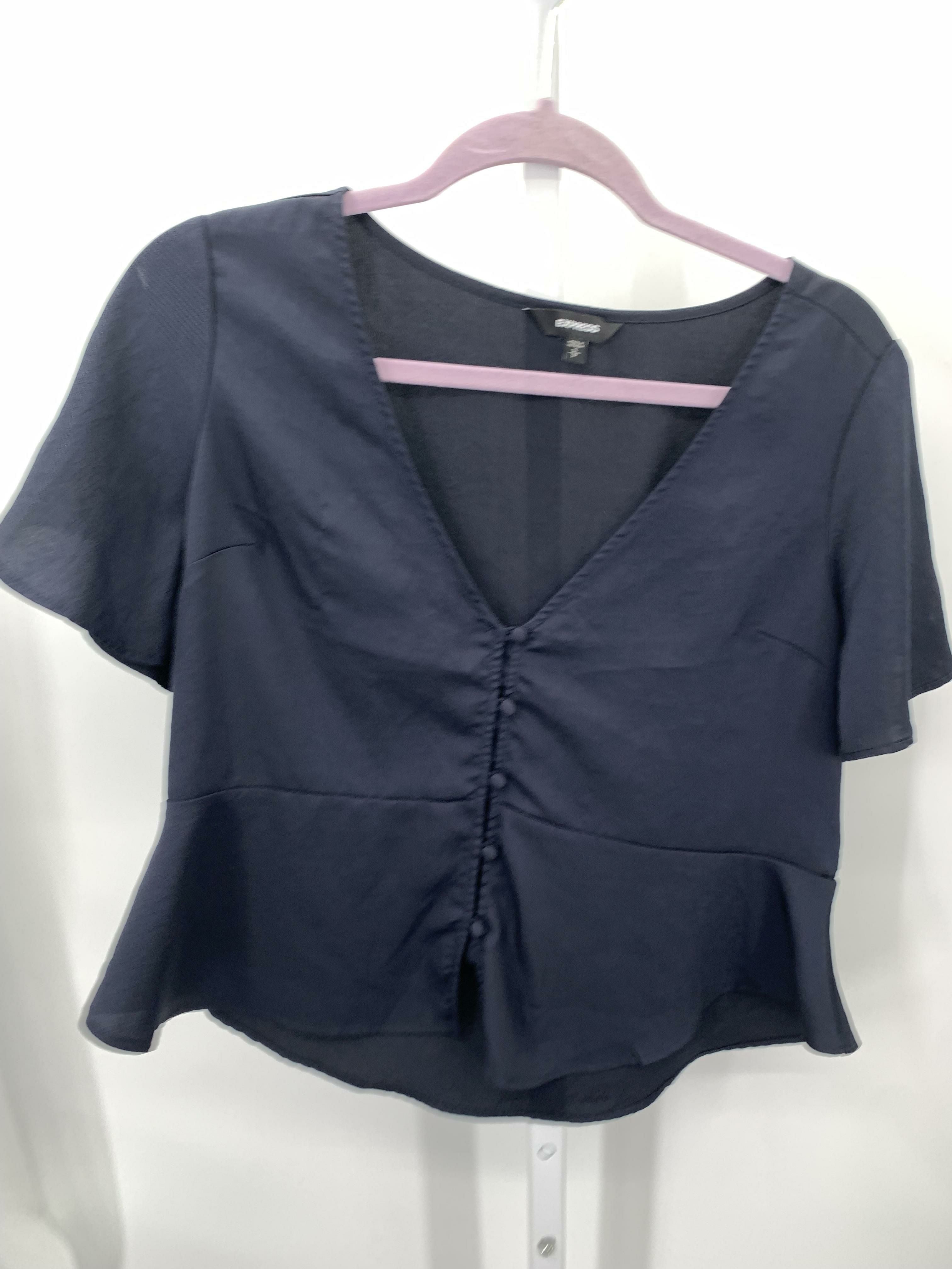 Express Size Small Misses Short Sleeve Shirt