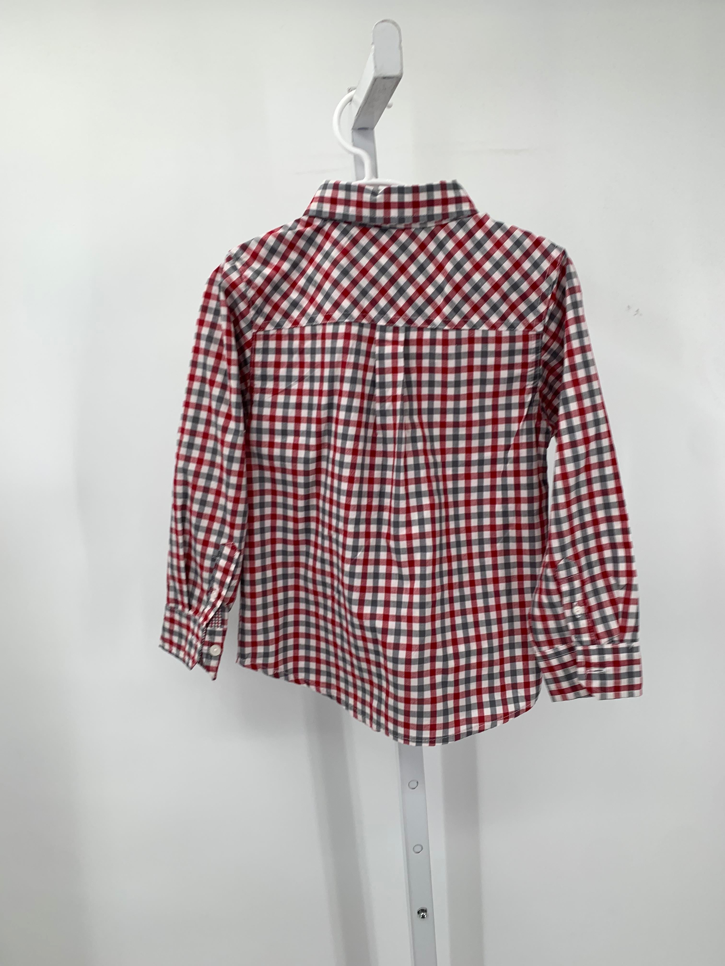 GREY WHITE PLAID BTN DOWN.