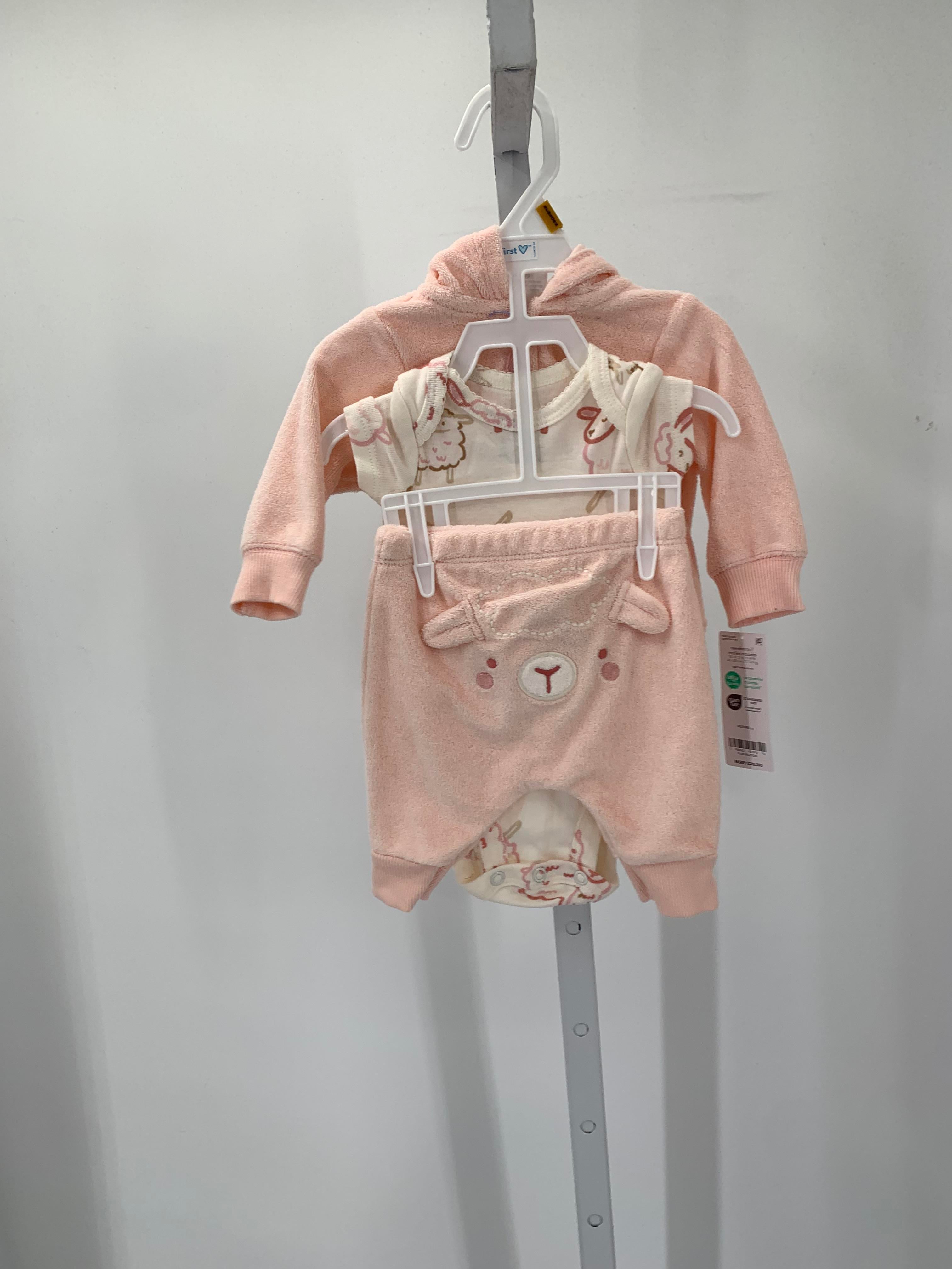 Carters Size Newborn Girls 3 Pieces