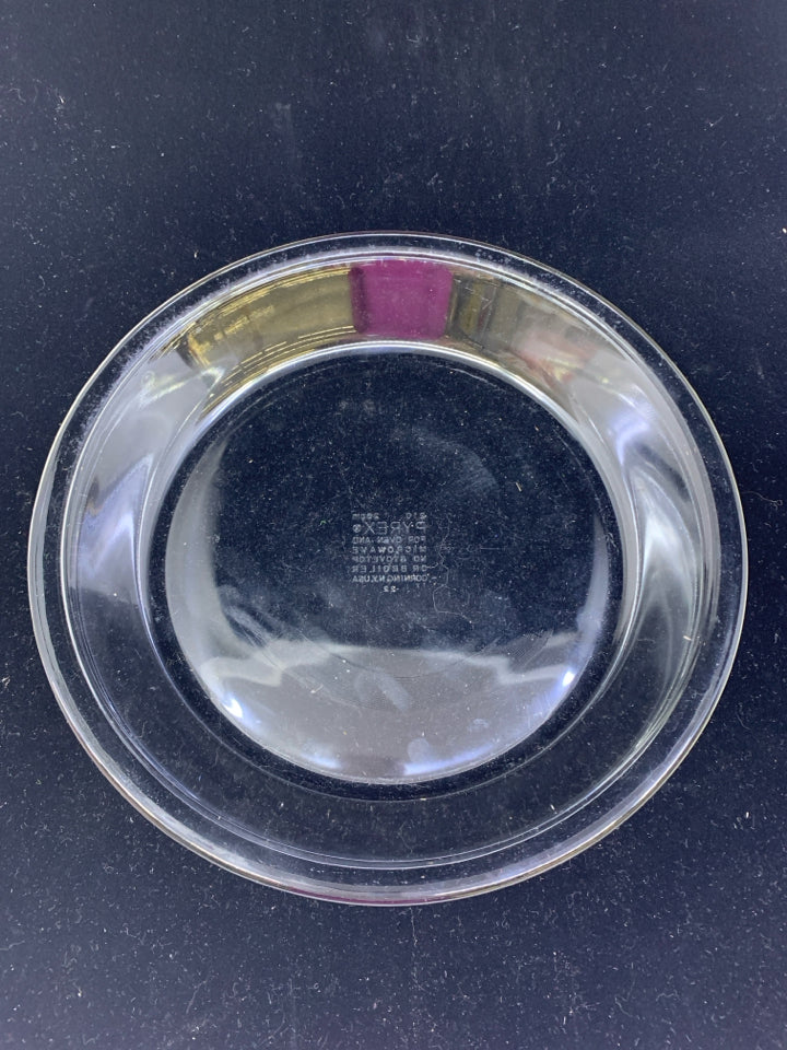 PYREX PIE DISH.