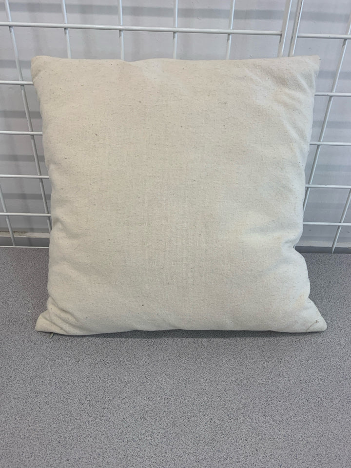 FARMHOUSE PILLOW.