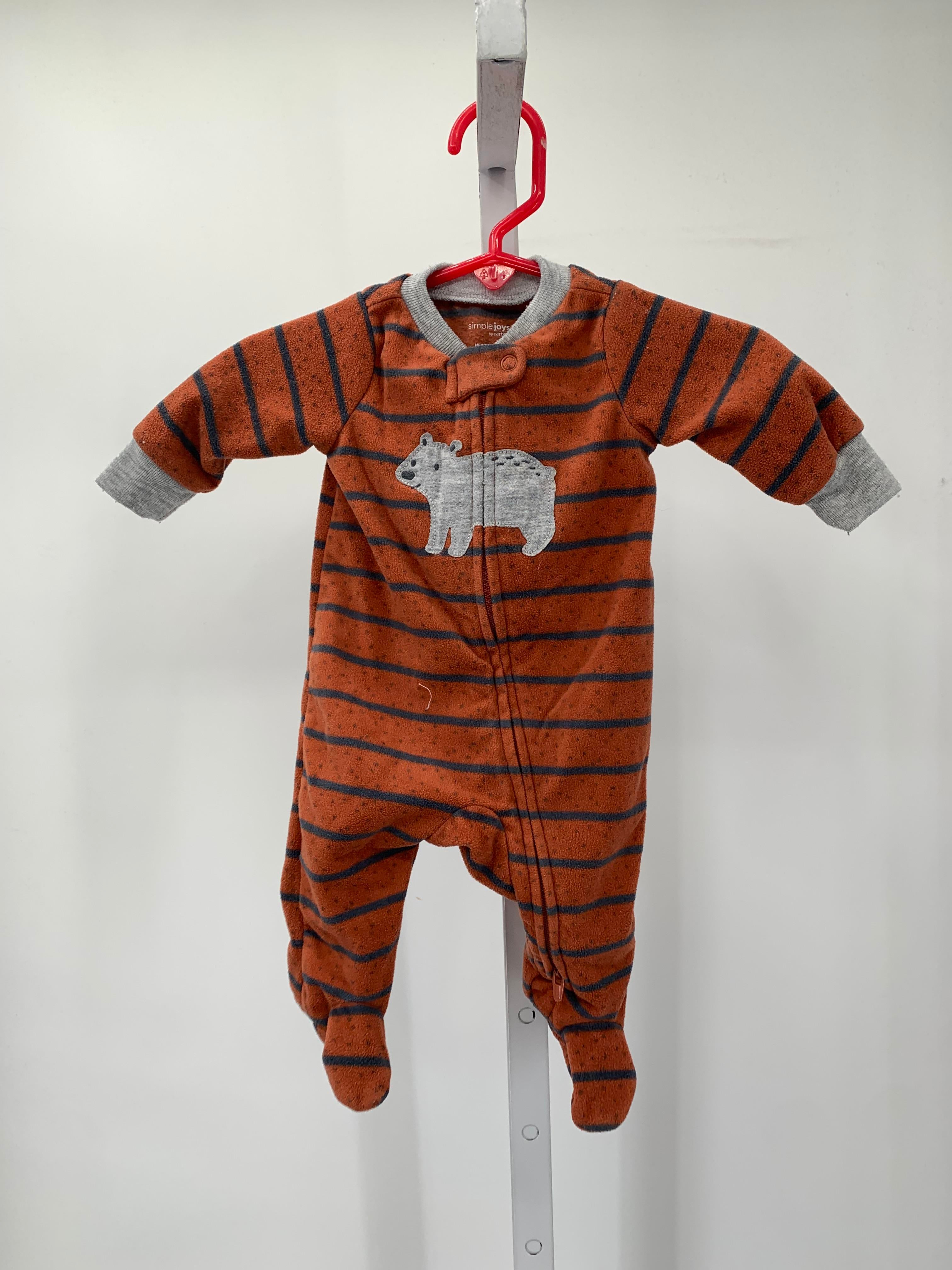 GREY BEAR STRIPES FLEECE