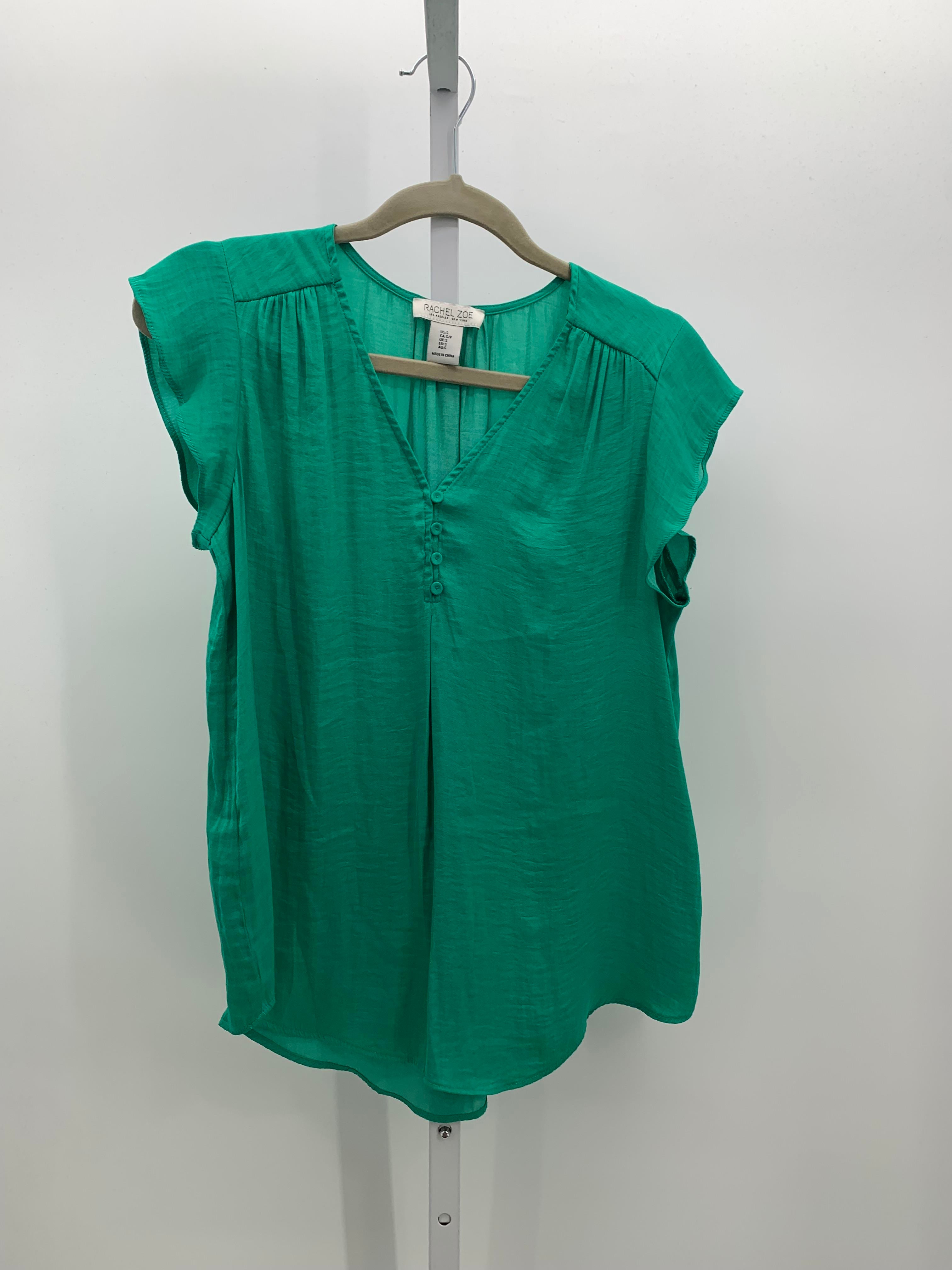 Rachel Zoe Size Small Misses Short Sleeve Shirt