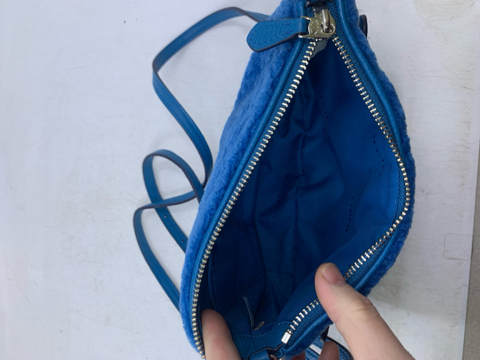 Coach Small Rhyder Prochette in Shearling- New Without Tags