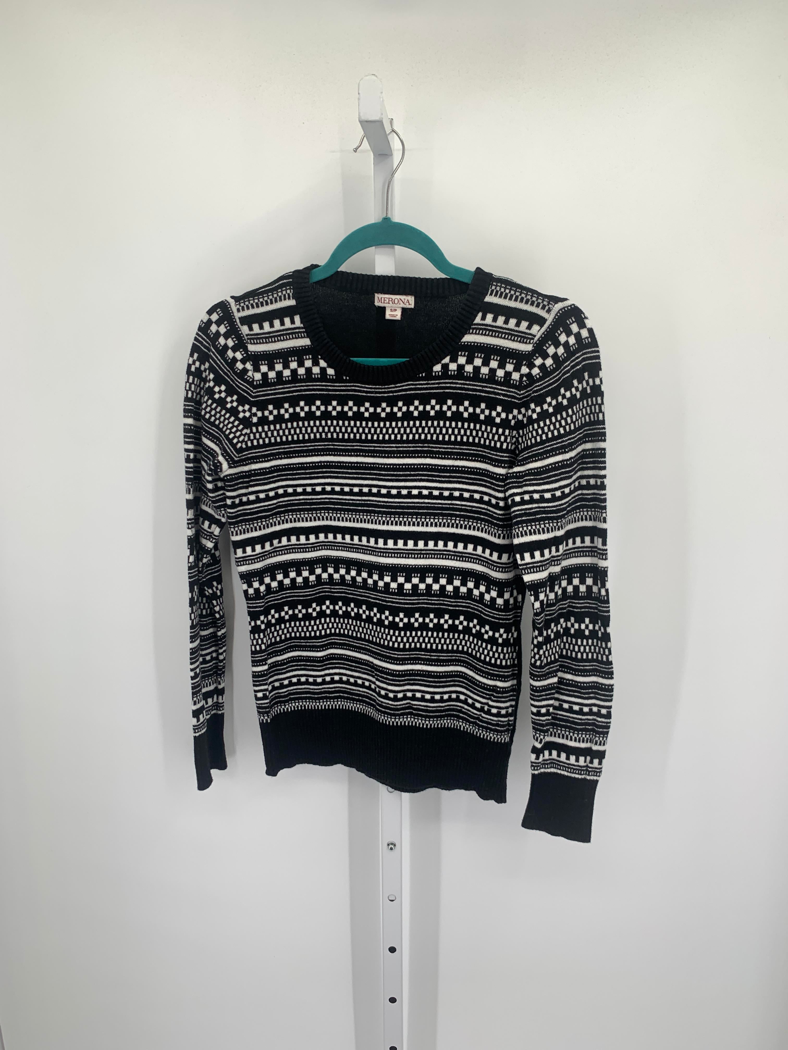 Merona Size Small Misses Long Slv Sweater