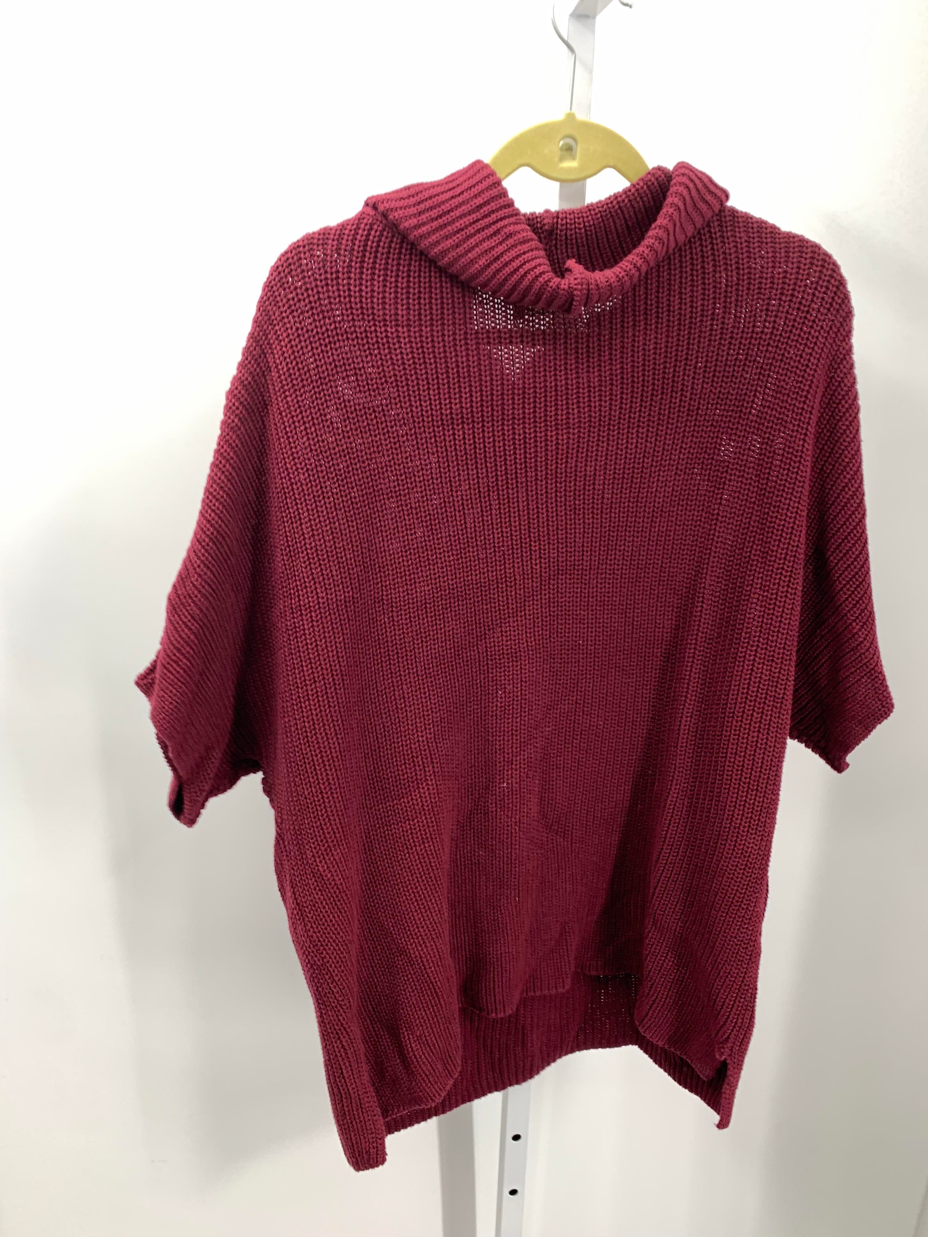 Size Medium Misses Short Slv Sweater
