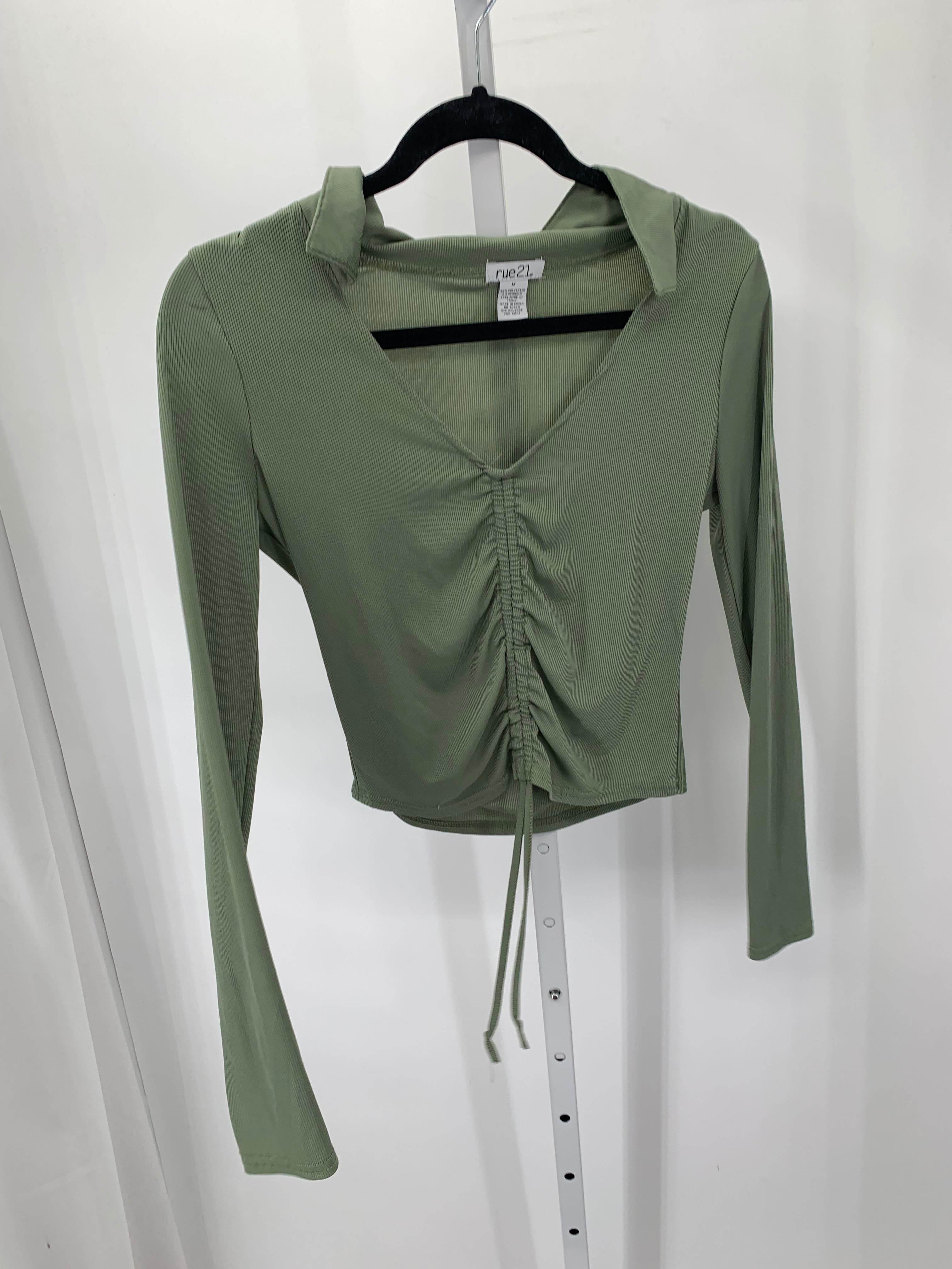 rue21 Size Medium Juniors Long Sleeve Shirt
