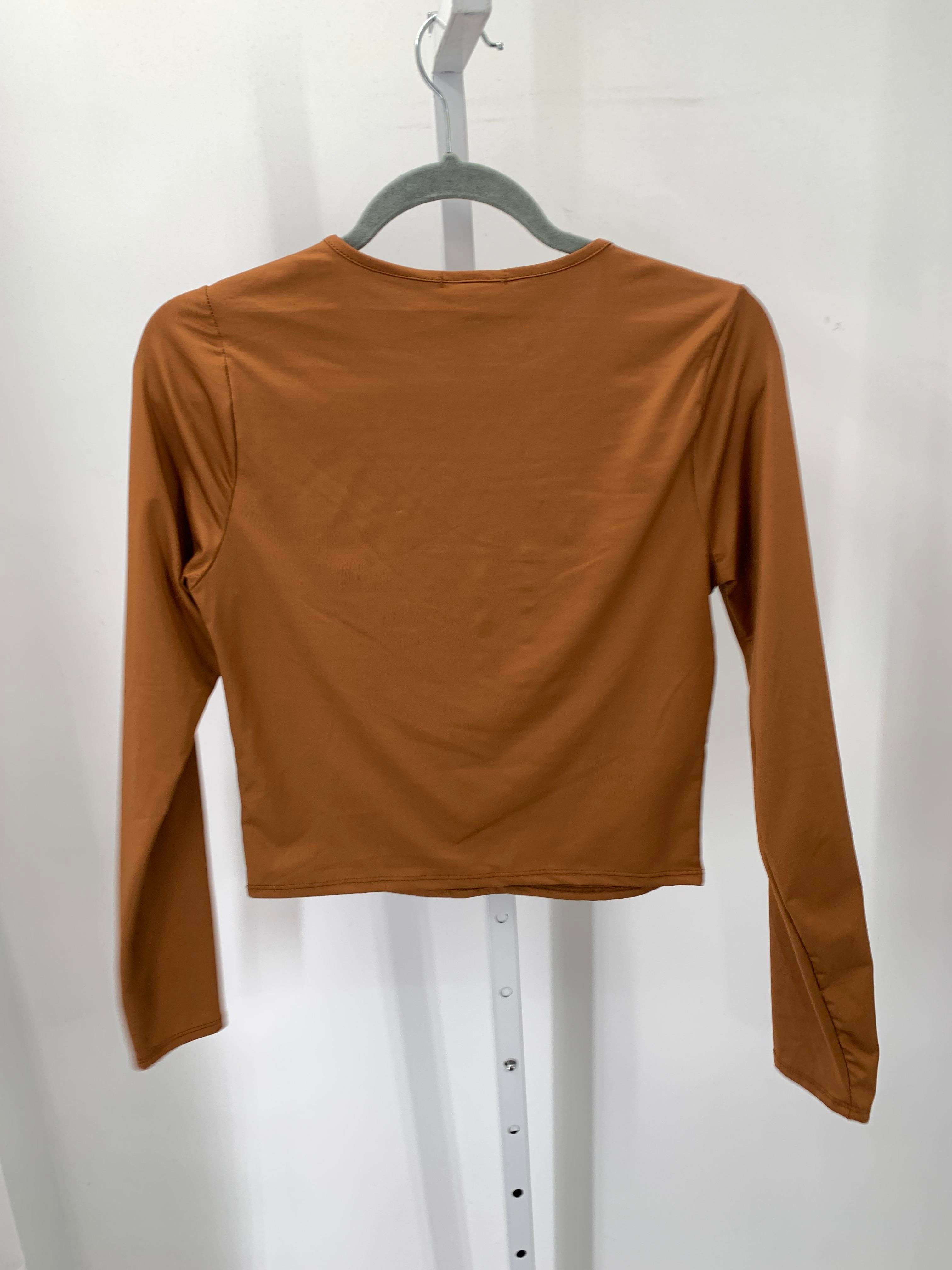 Size Large Juniors Long Sleeve Shirt