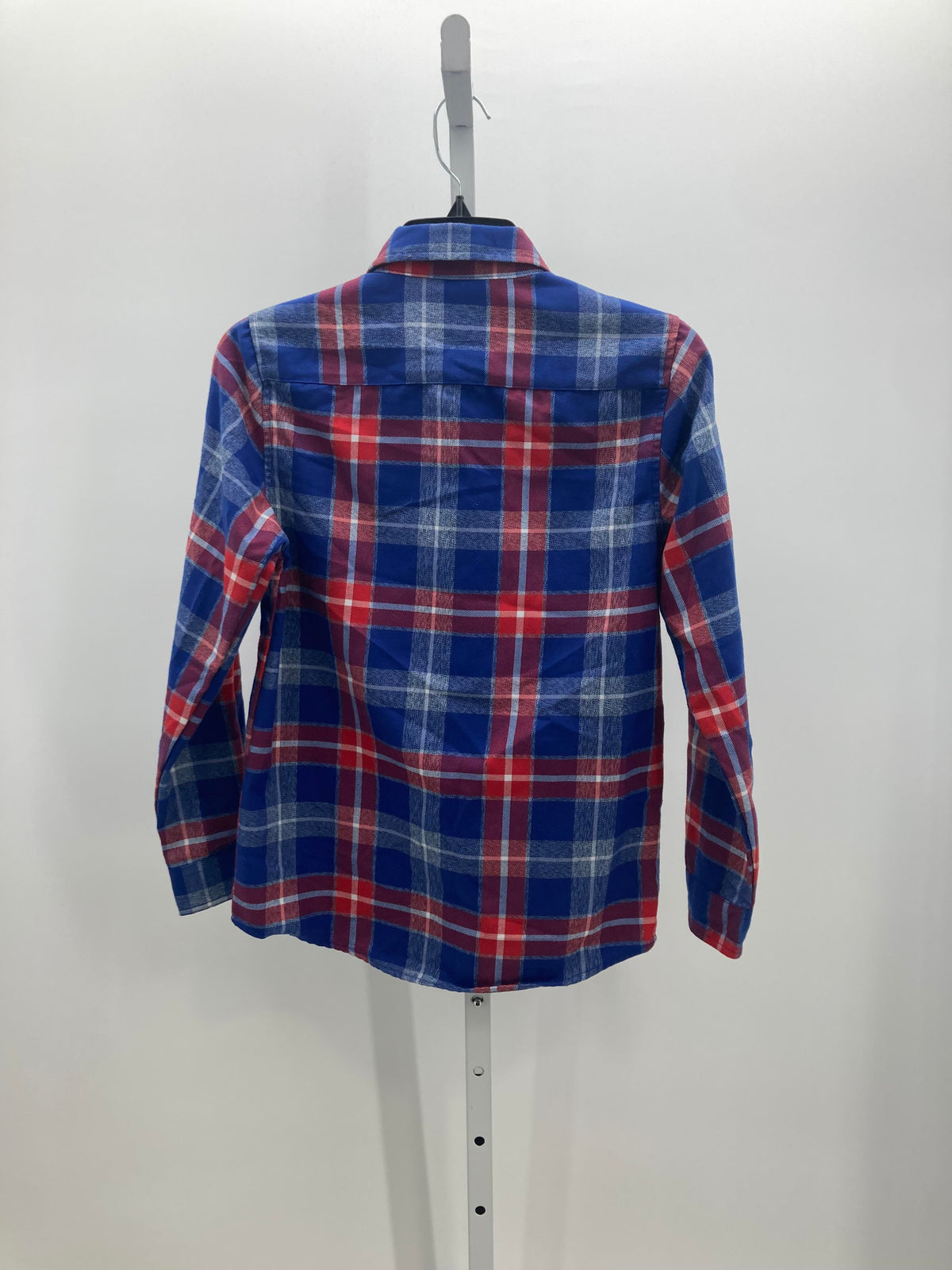 WHITE RED PLAID.