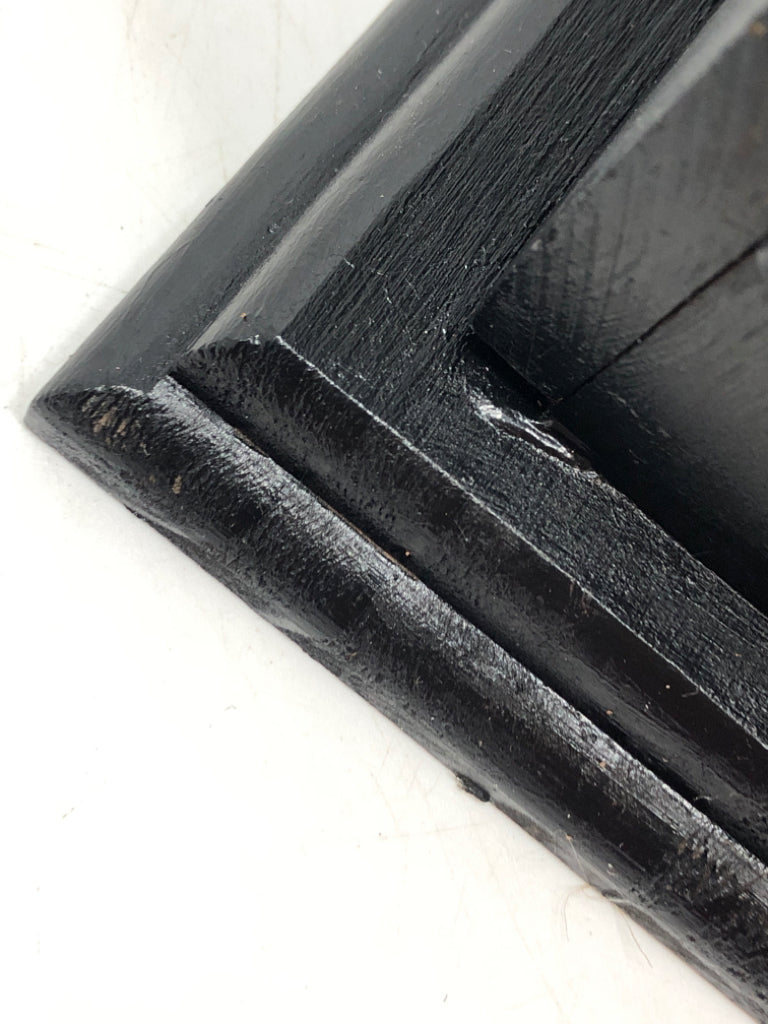SM BLACK PAINTED CABINET.