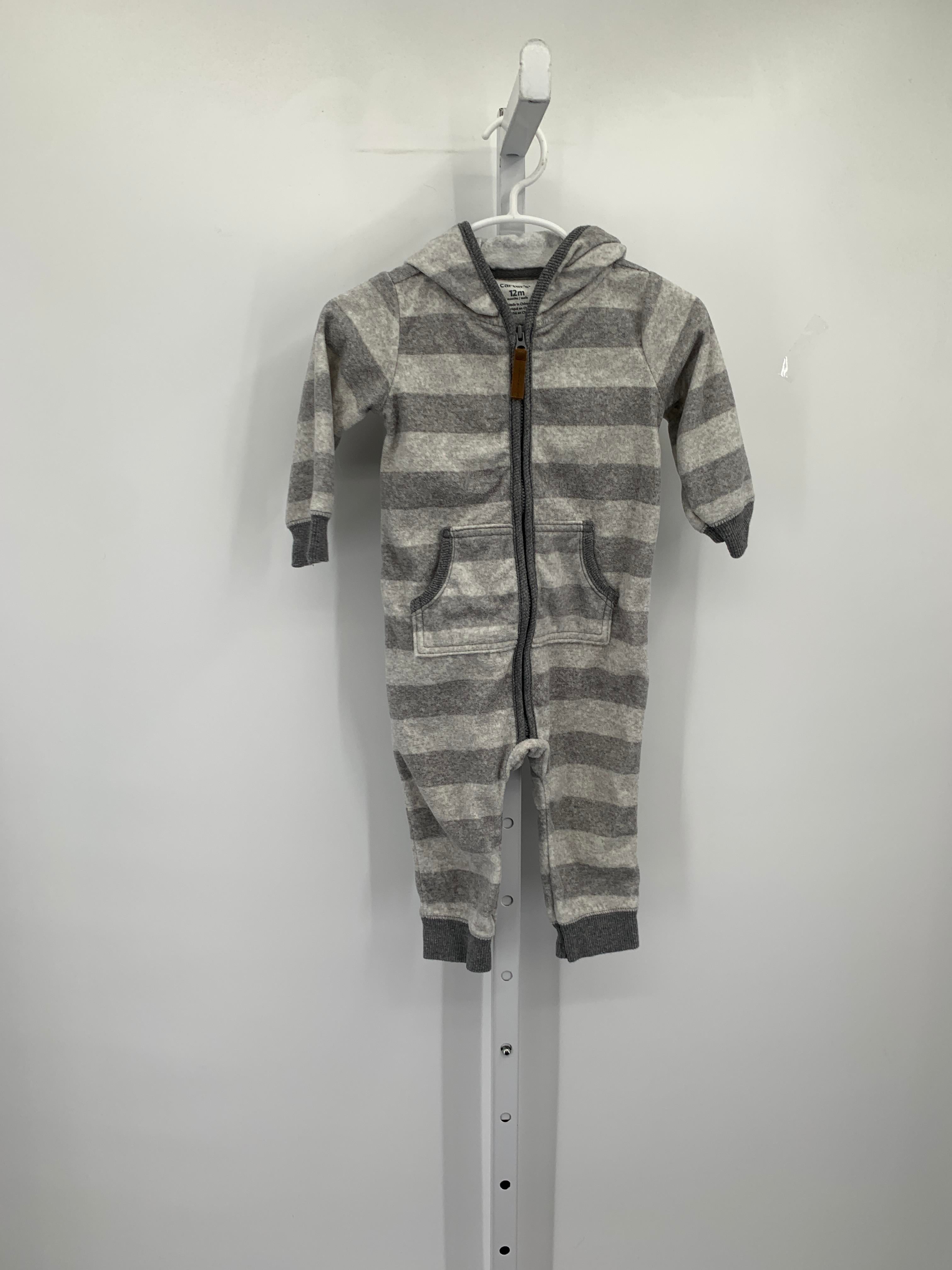 HOODED STRIPES FLEECE