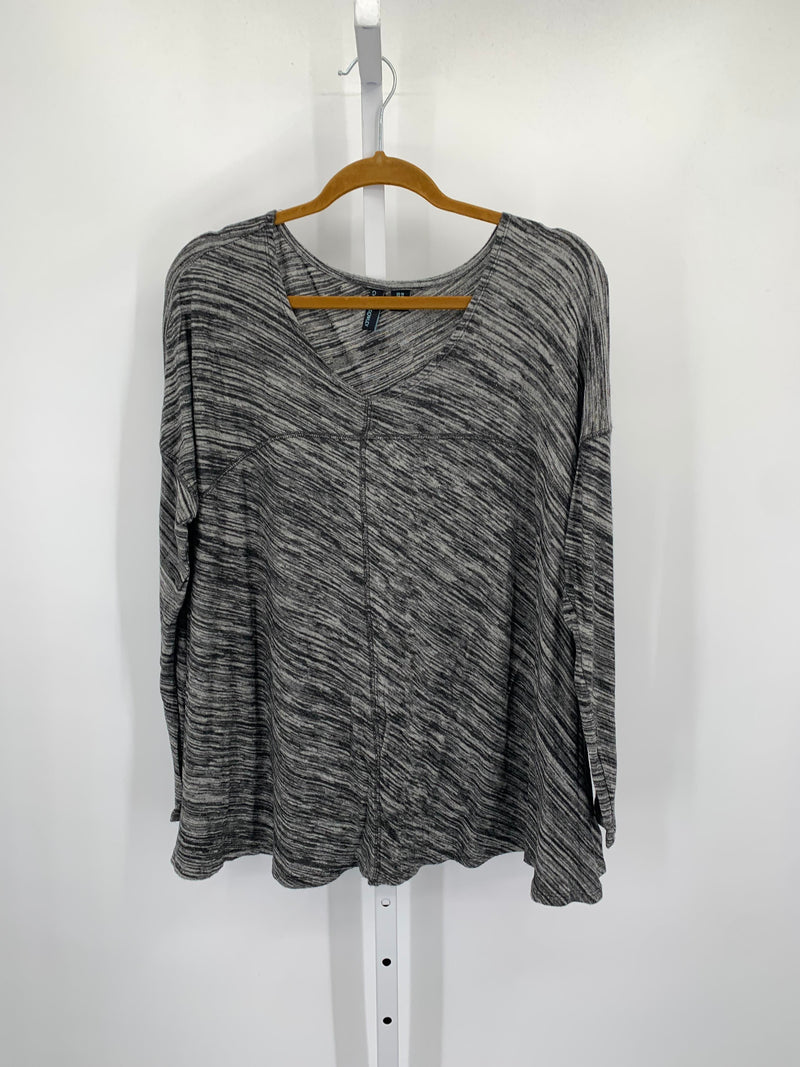 Cynthia Rowley Size 1X Womens Long Slv Sweater