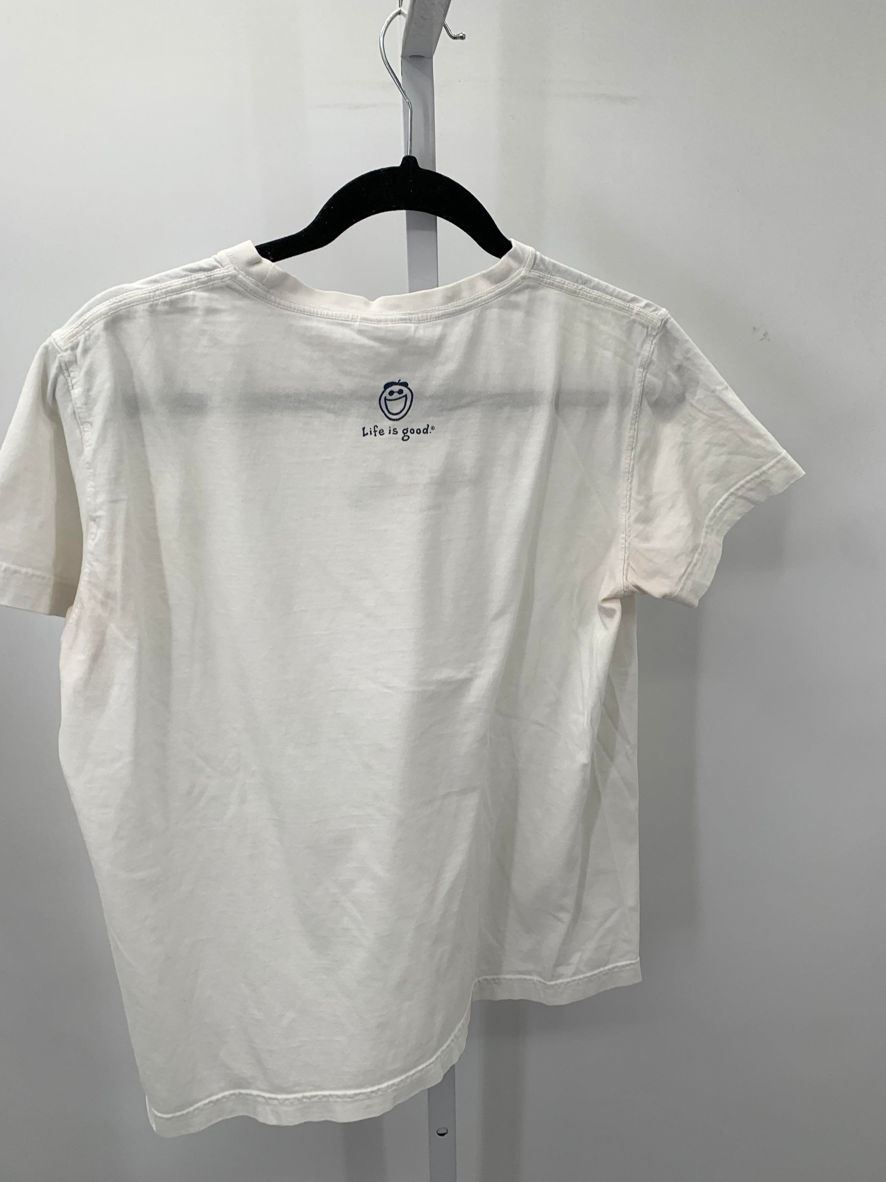 Life is Good Size Medium Misses Short Sleeve Shirt