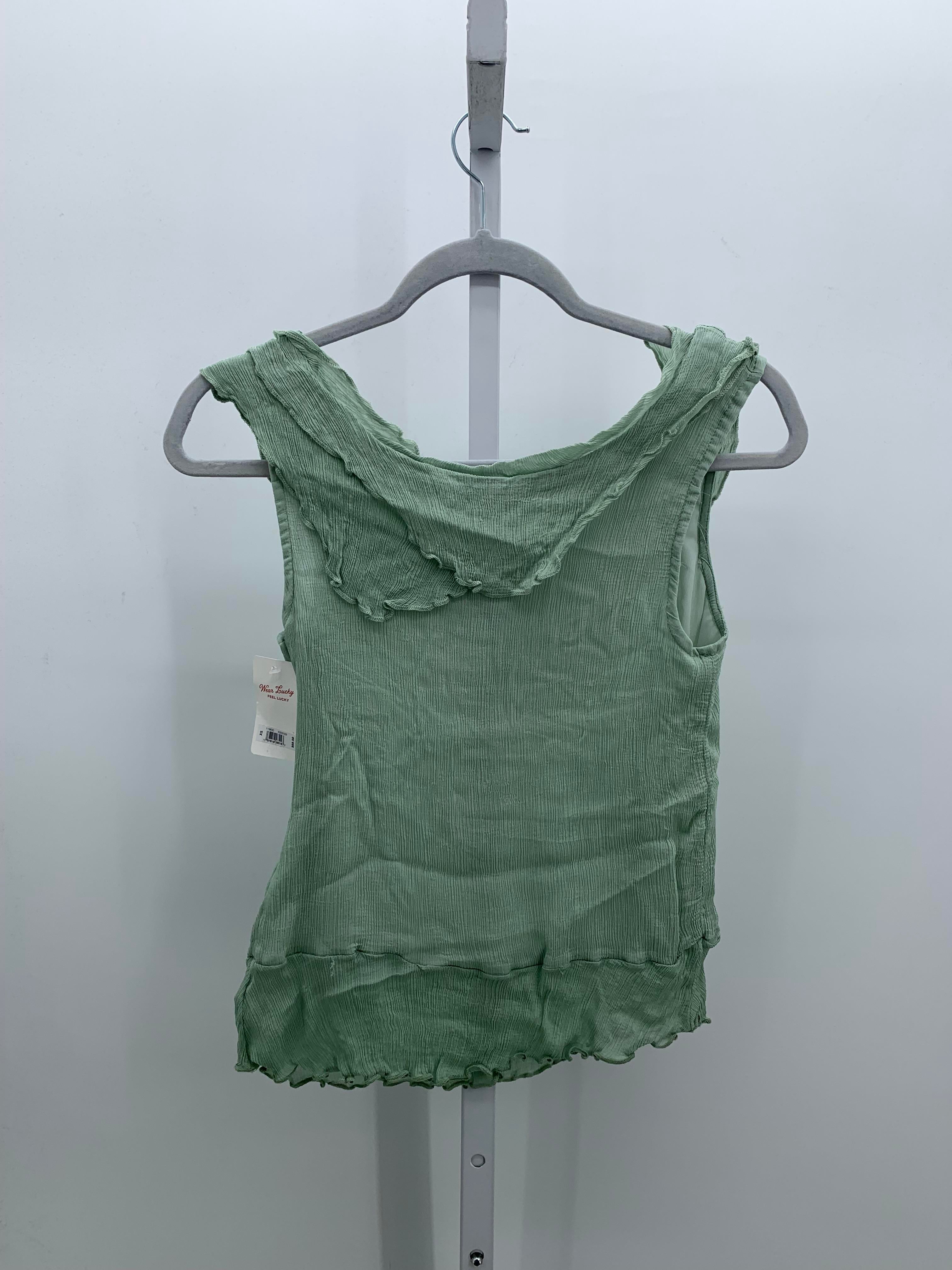 Lucky Brand Size X Small Misses Sleeveless Shirt