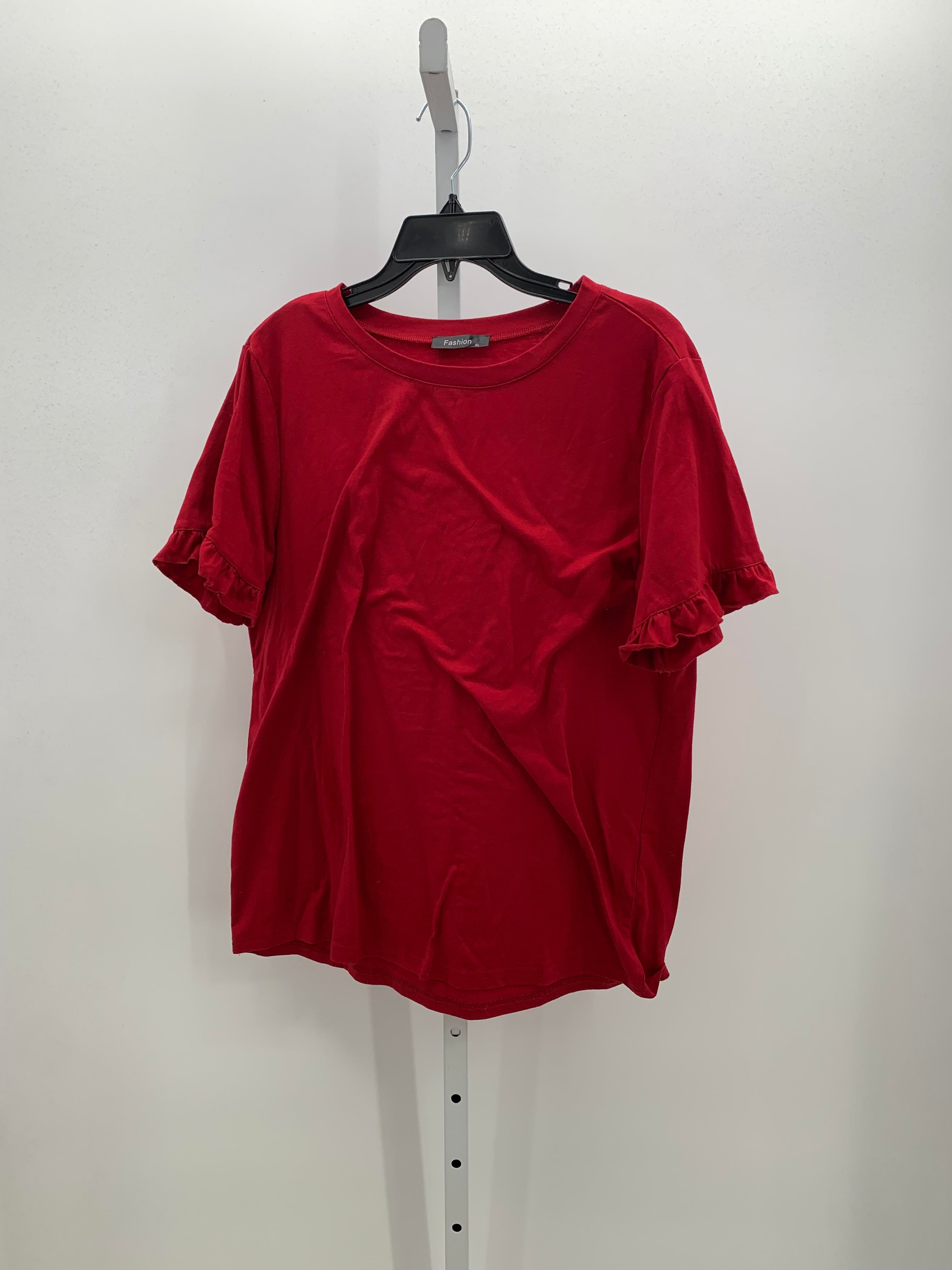 Size Extra Large Misses Short Sleeve Shirt