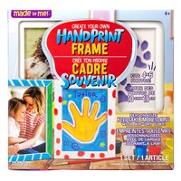 Made by Me Create Your Own Handprint Frame Craft Kit  Incudes Air-Dry Clay -