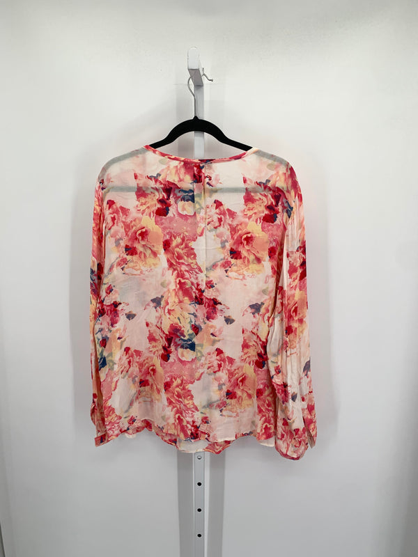 Size 2X Womens Long Sleeve Shirt