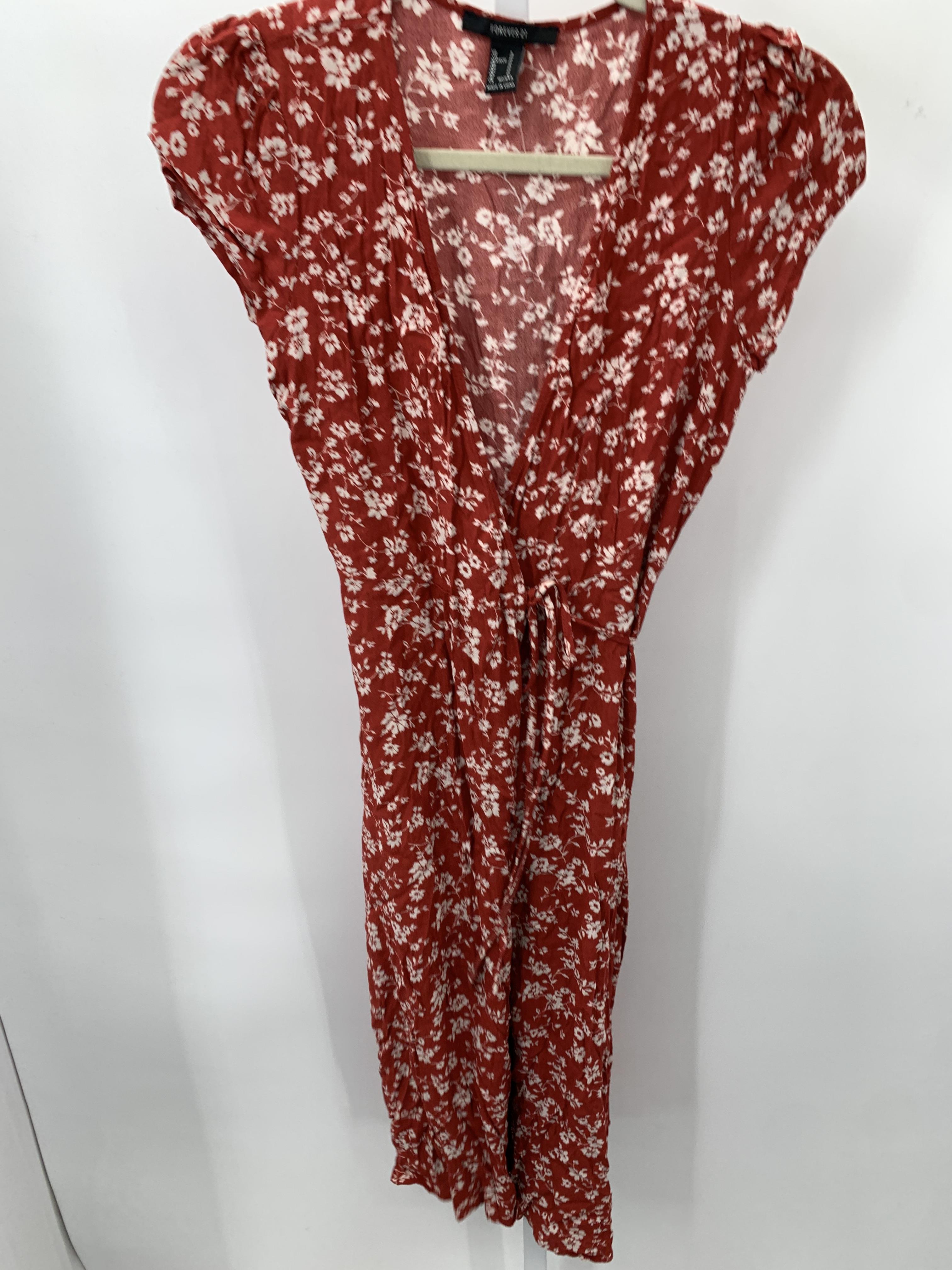 Forever 21 Size Small Misses Short Sleeve Dress