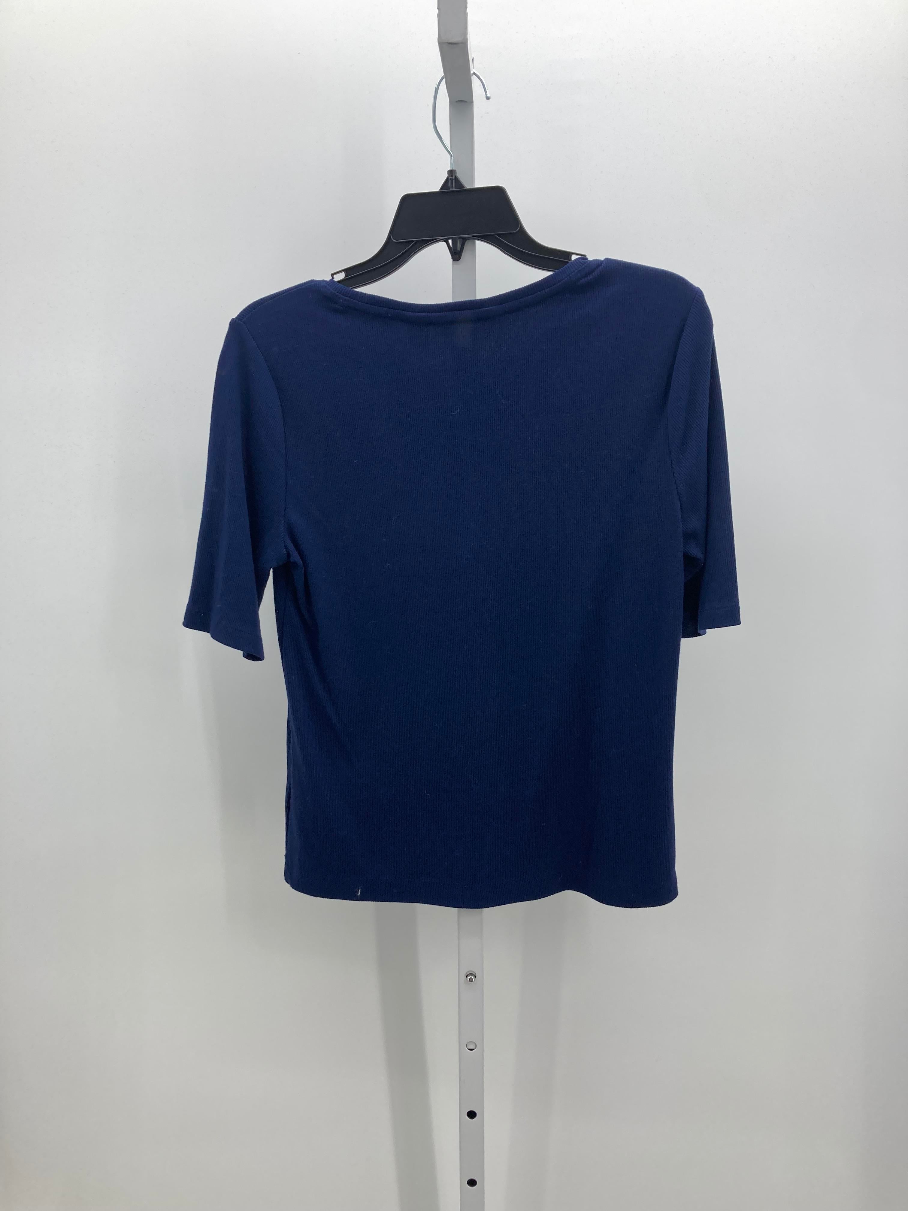 Lands End Size Small Misses Short Sleeve Shirt