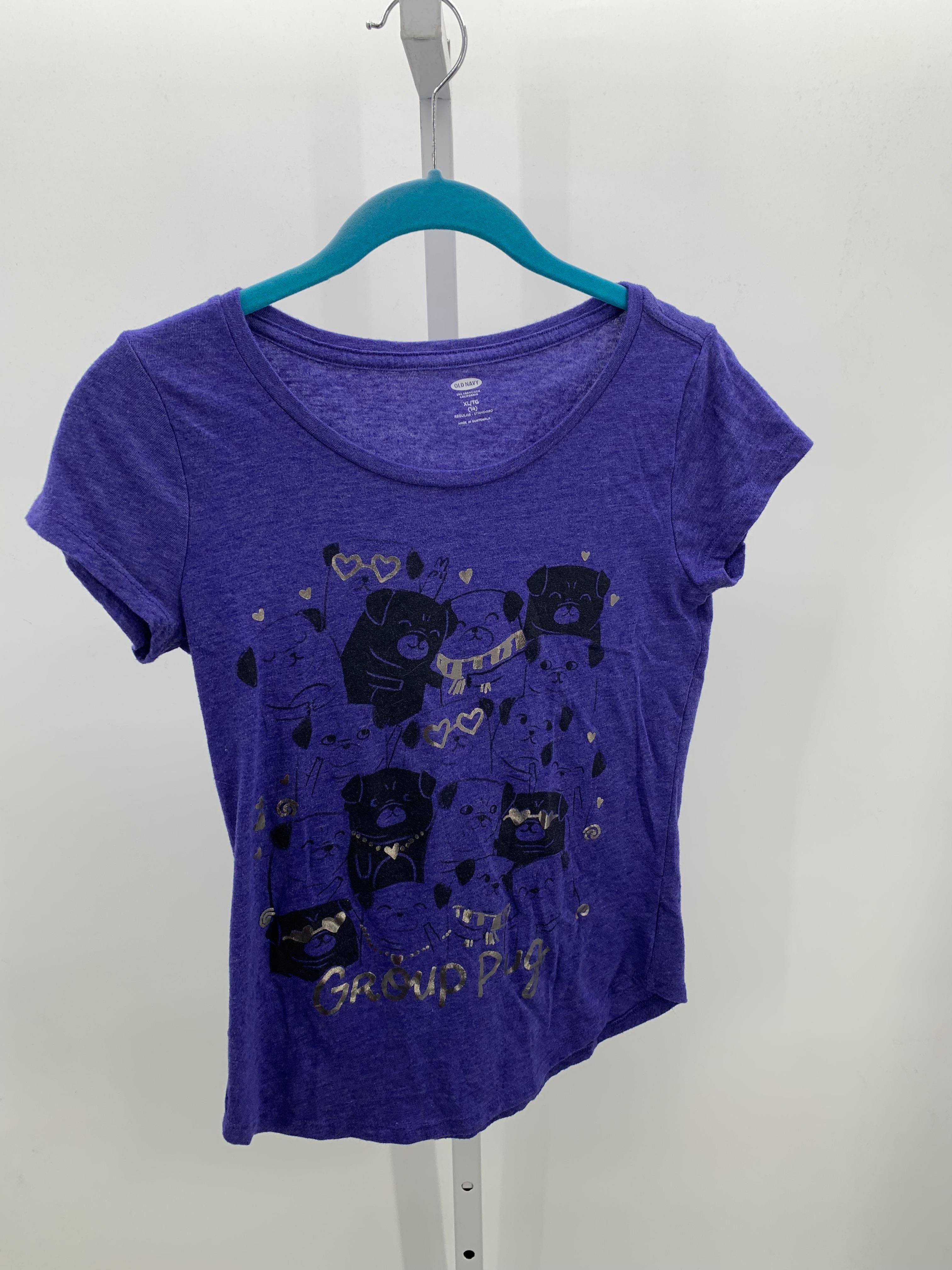 Old Navy Size 14 Girls Short Sleeve Shirt