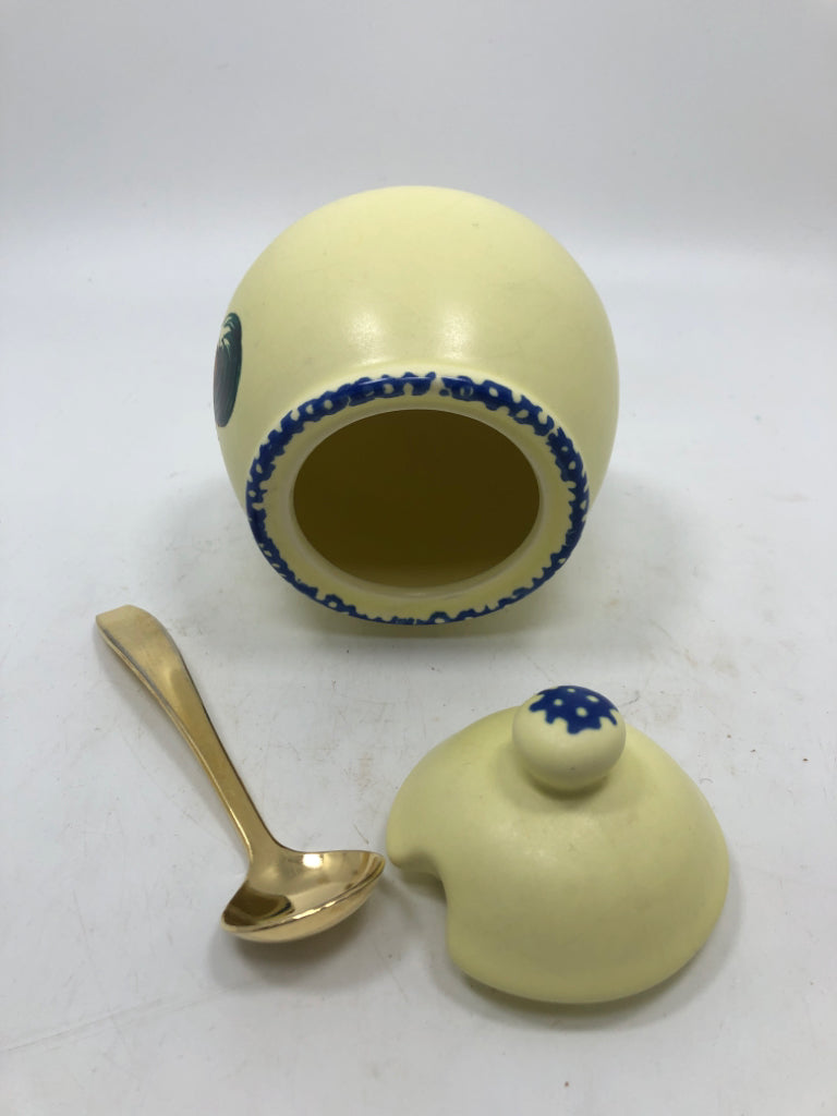 ROOSTER CREAM & SUGAR.