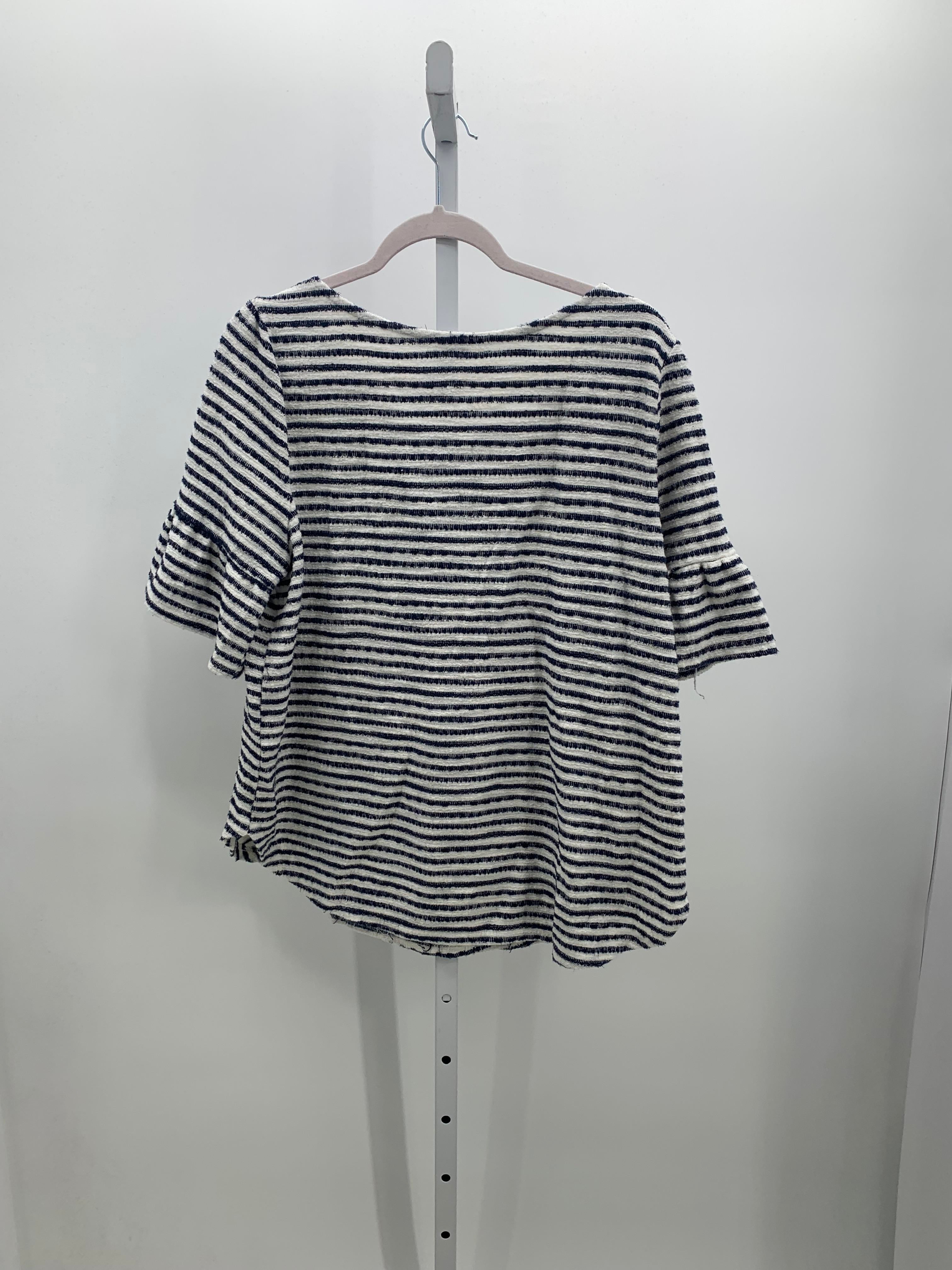 Green Apple Size 1X Womens Short Sleeve Shirt