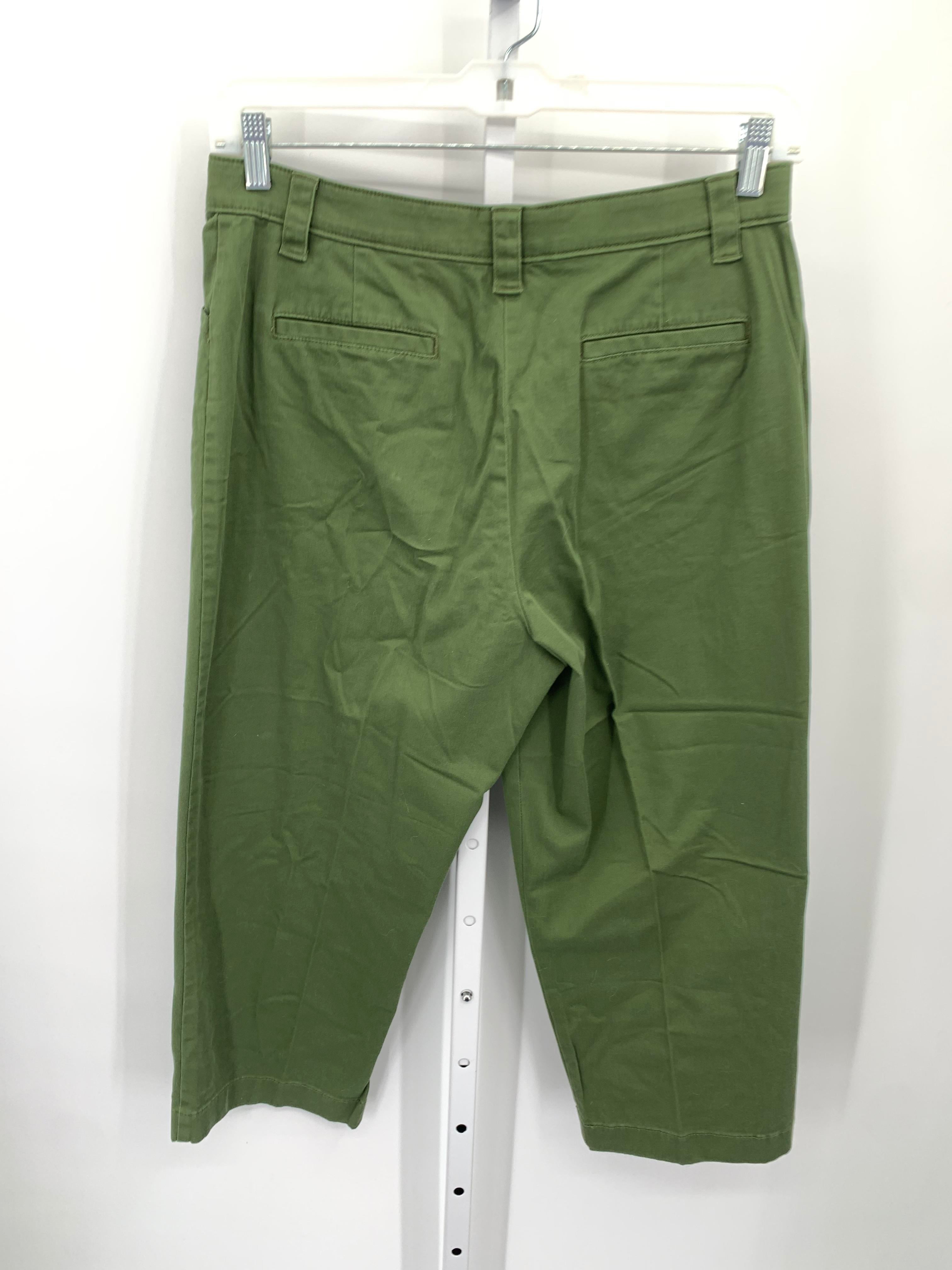 LL Bean Size 14 Misses Cropped Pants