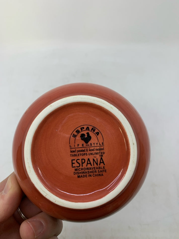 2 CERAMIC SPICE BOWLS.