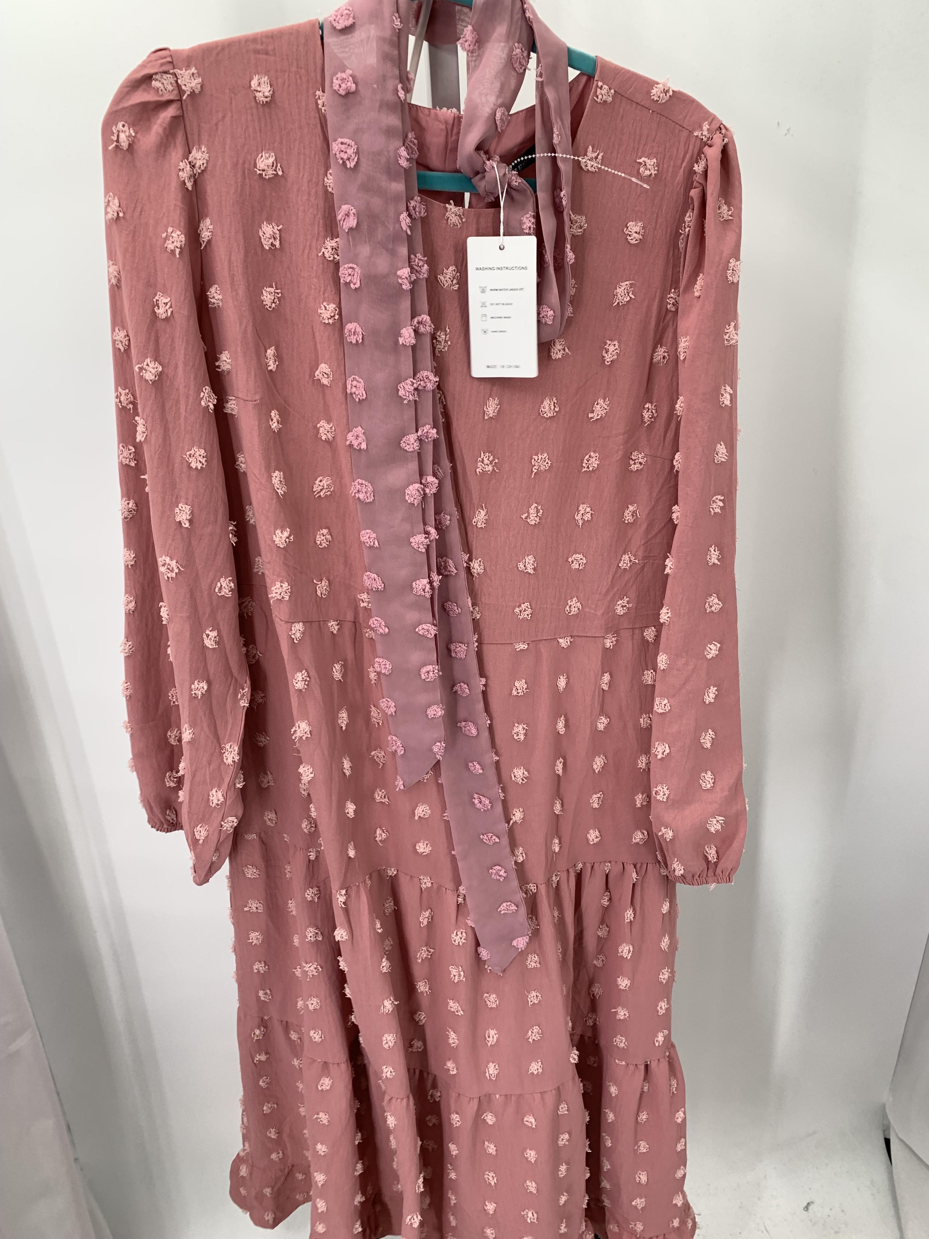 Size Extra Large Misses Long Sleeve Dress