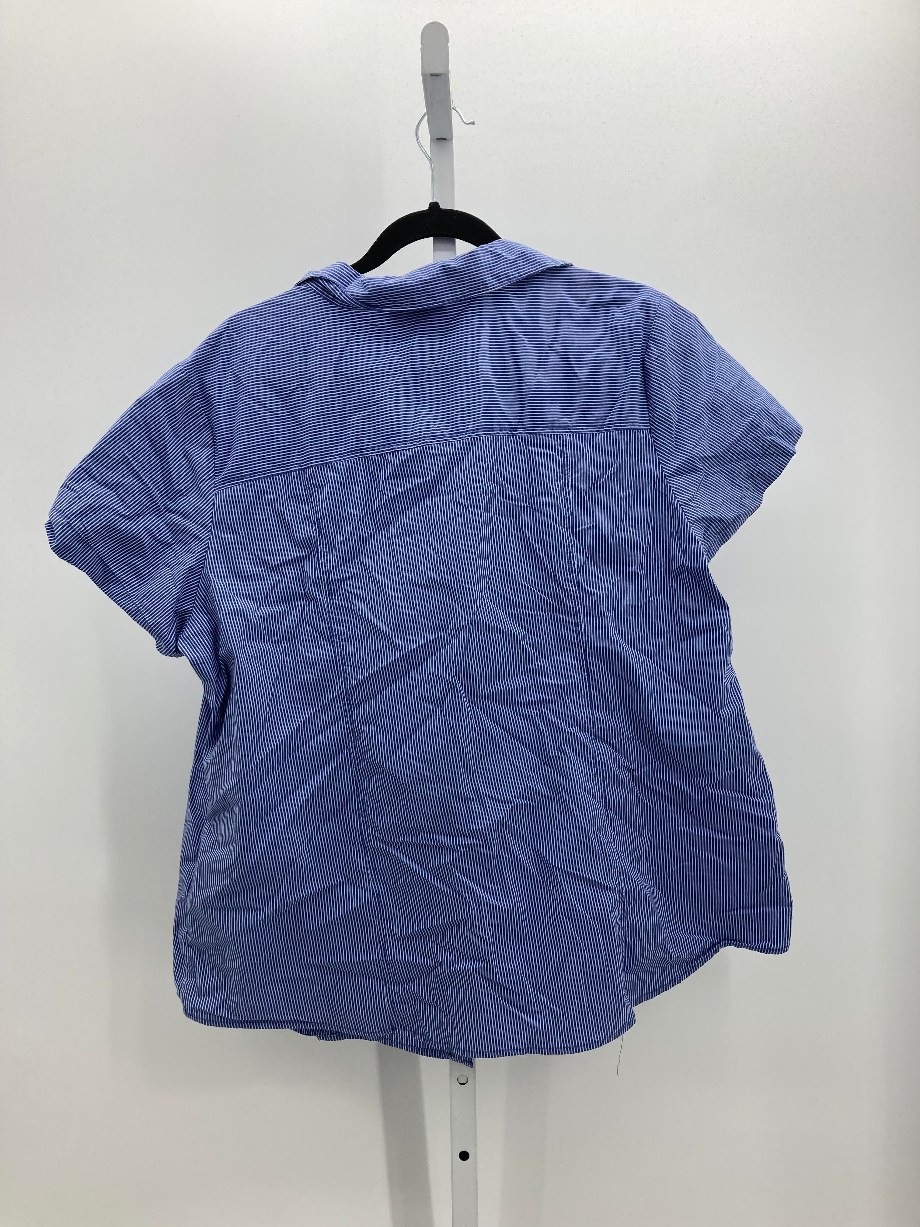 Dress Barn Size 18/20 W Womens Short Sleeve Shirt