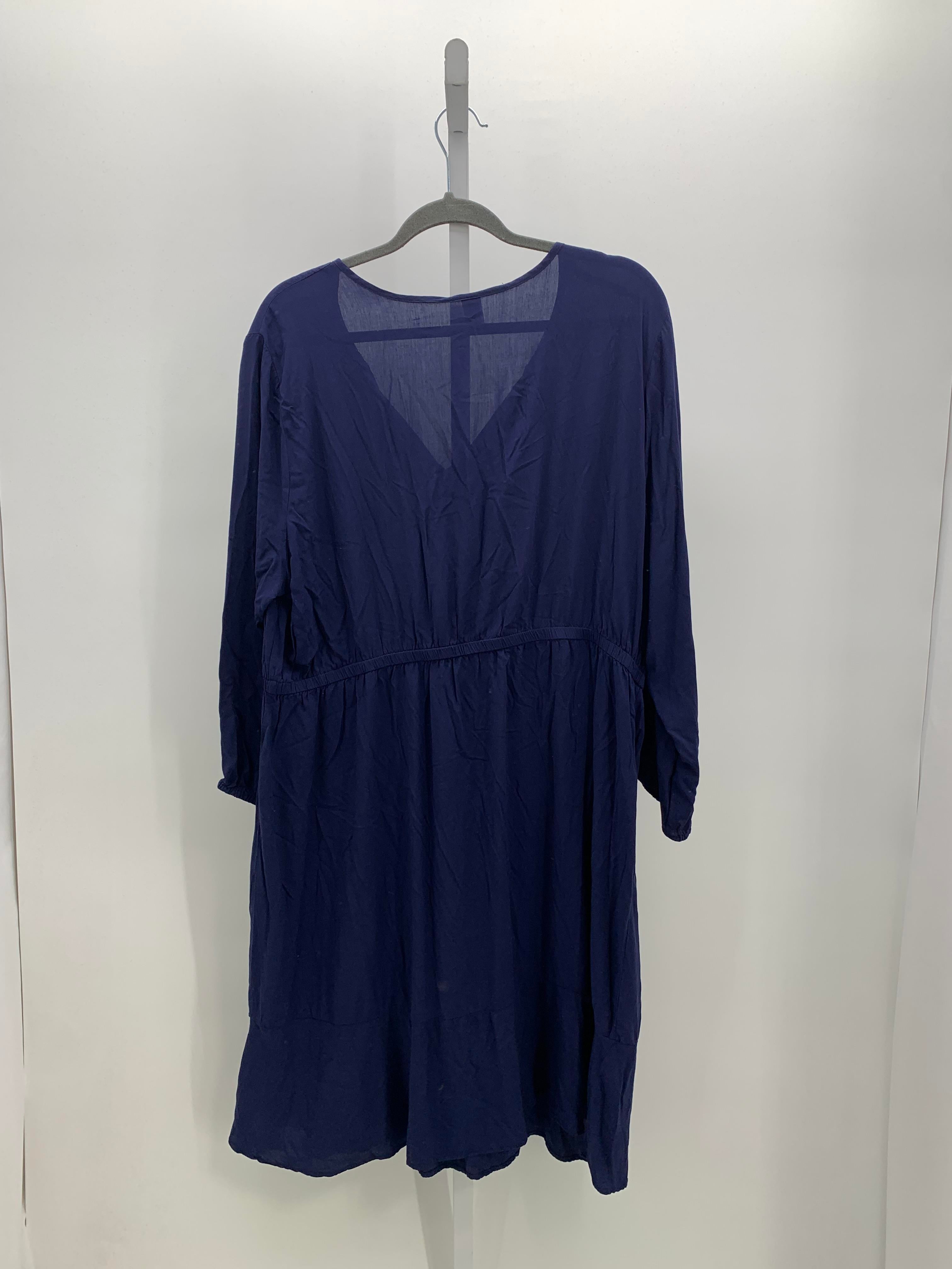 Old Navy Size 2X Womens Long Sleeve Dress