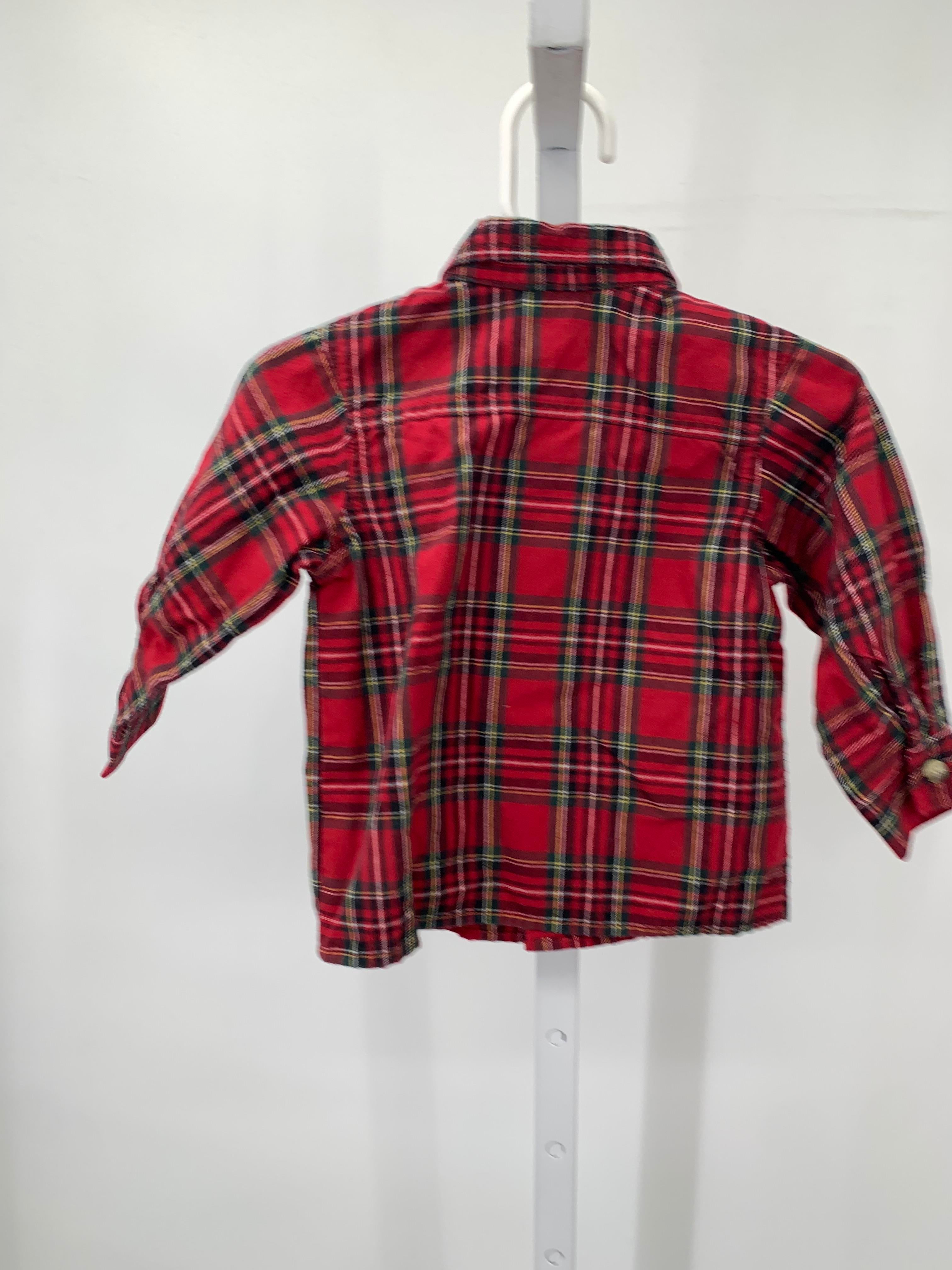 PLAID BTN DOWN