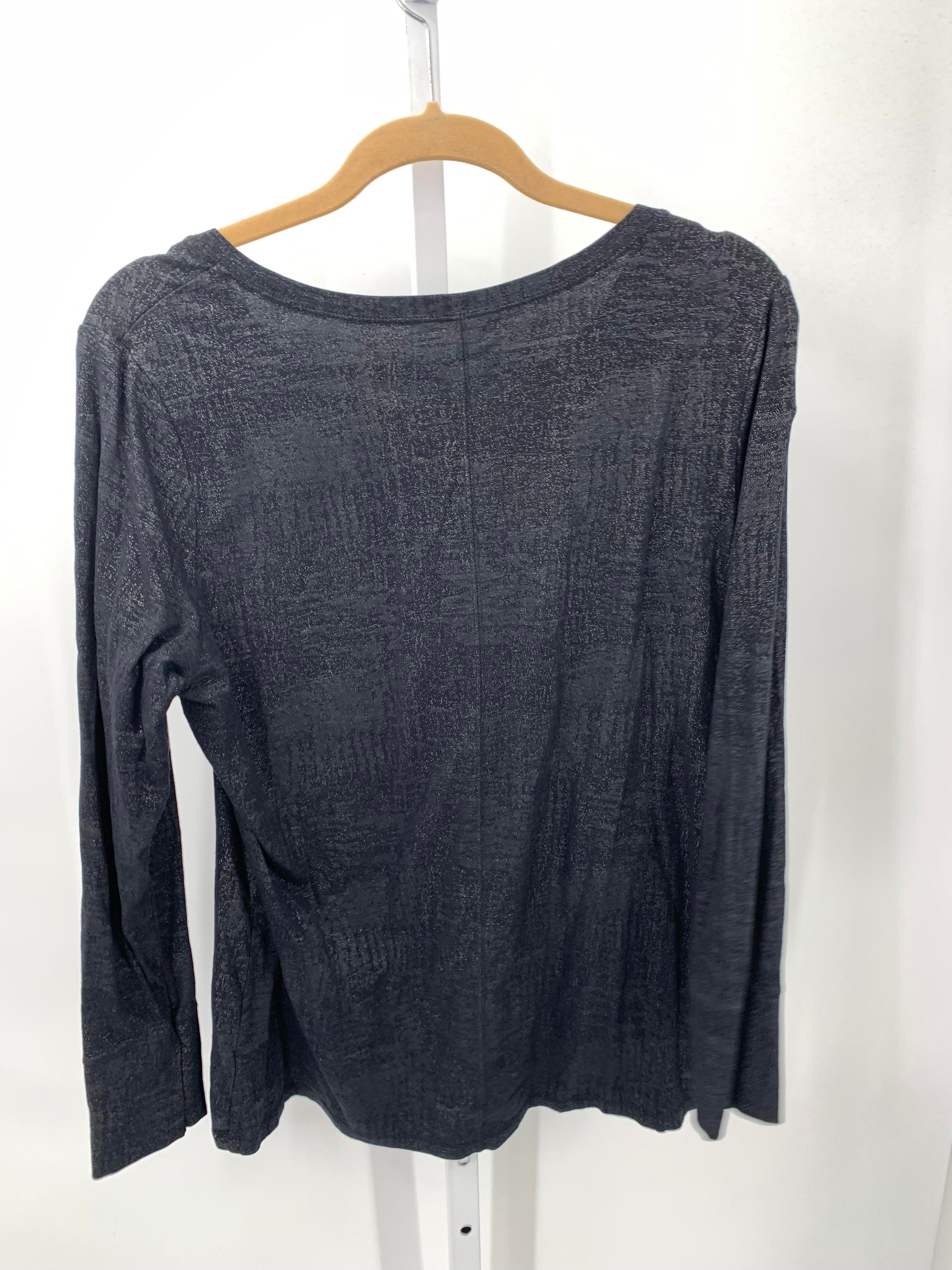 A.N.A. Size Large Misses Long Sleeve Shirt