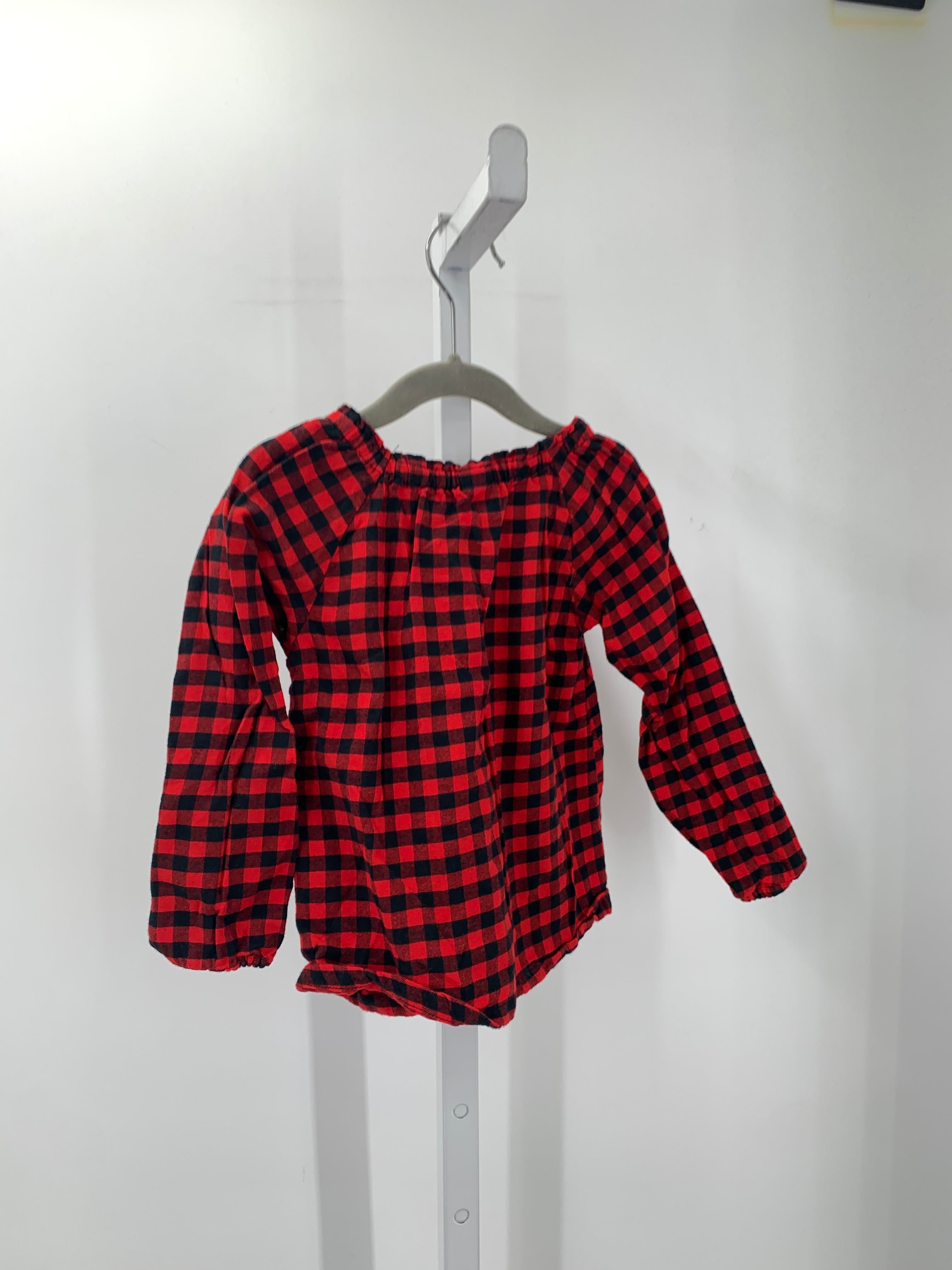Carters Size 3T Girls Long Sleeve Shirt