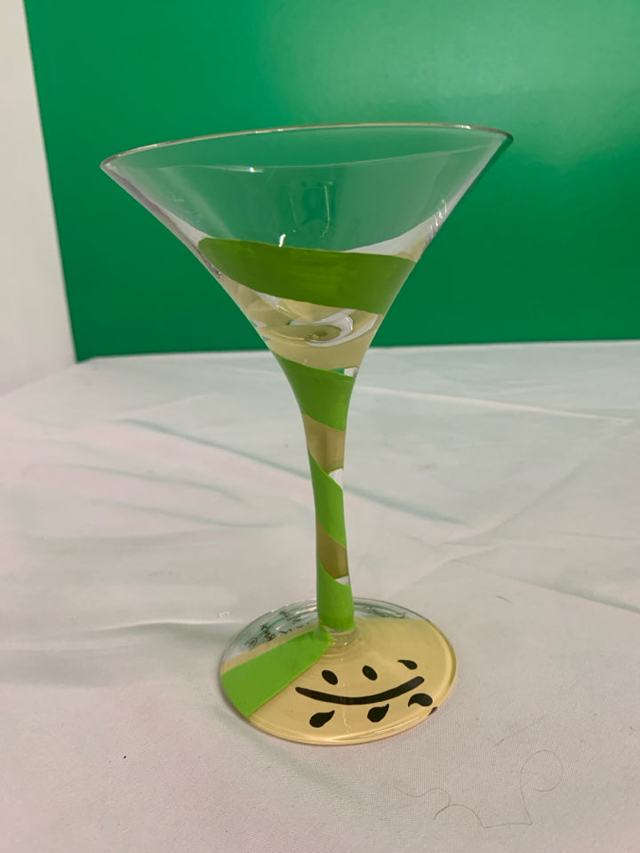 APPLE LOLITA MARTINI GLASS.