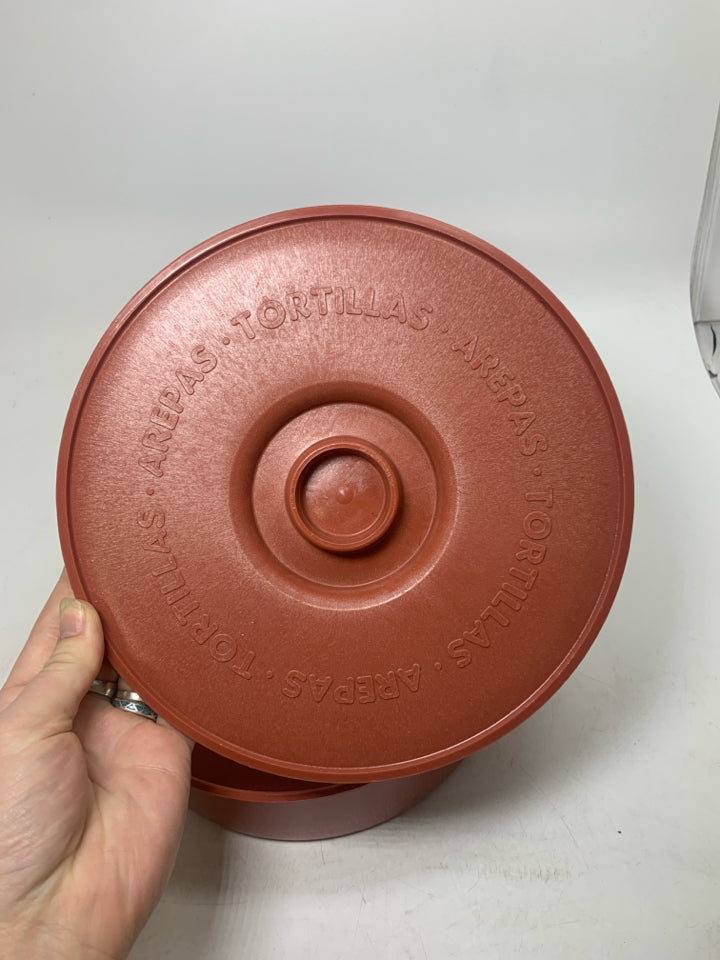 PLASTIC TORTILLAS WARMER.