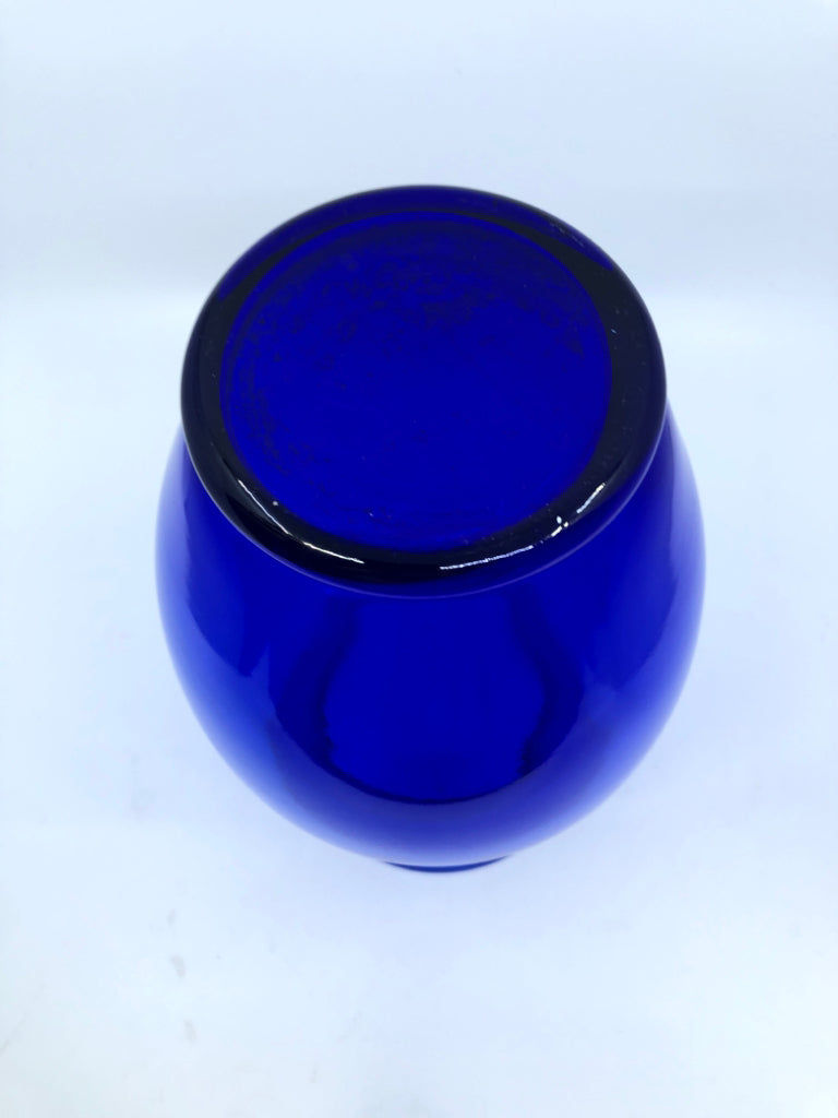 COBALT BLUE VASE.