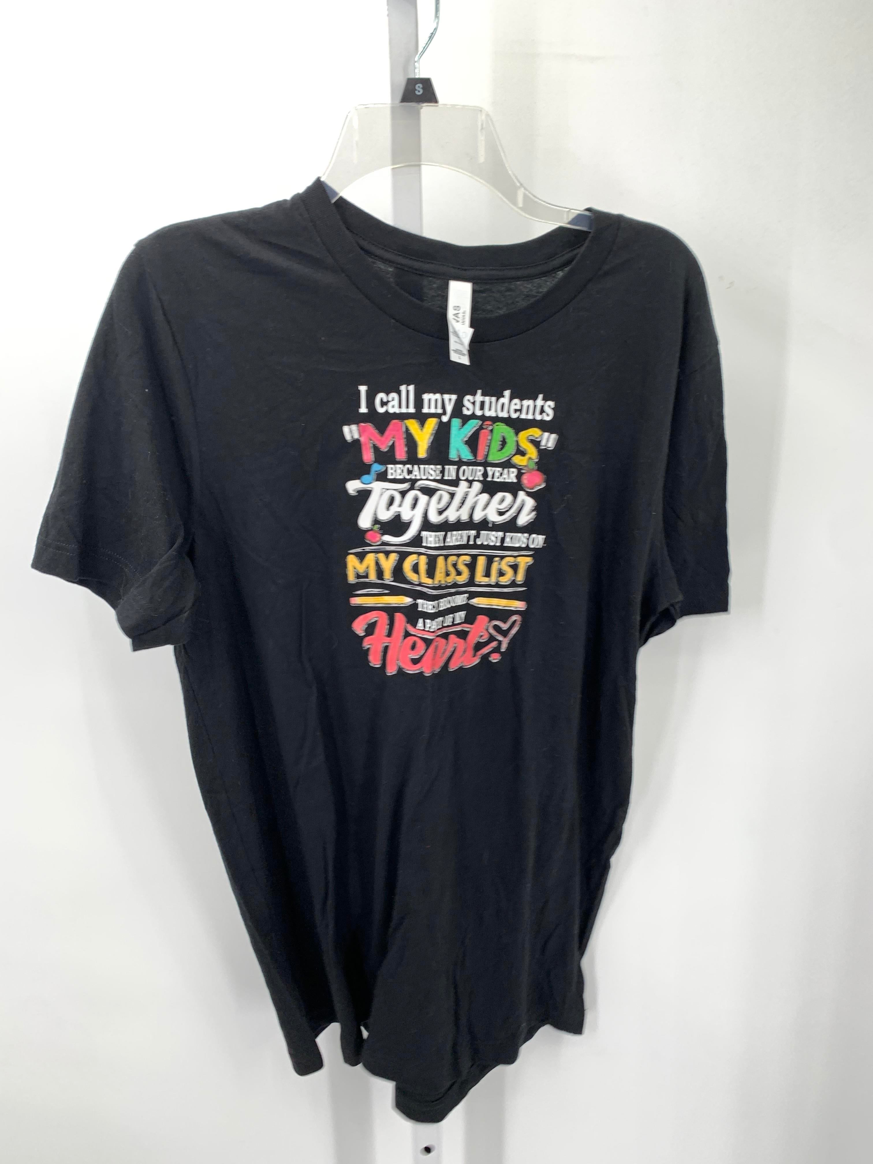 Canvas Size Large Misses Short Sleeve Shirt