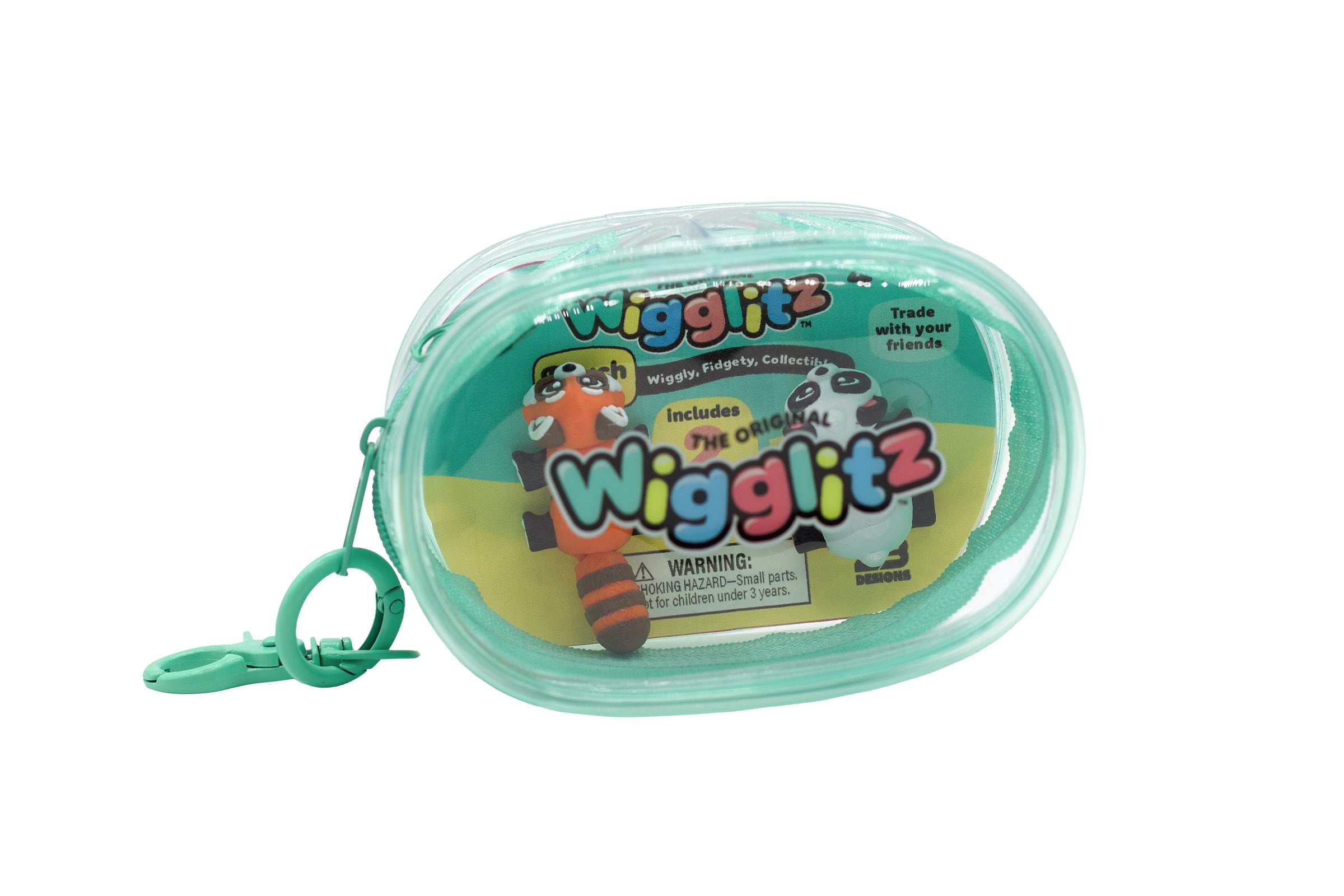 New Wigglitz Pouch with 2 Limited Edition Wigglitz