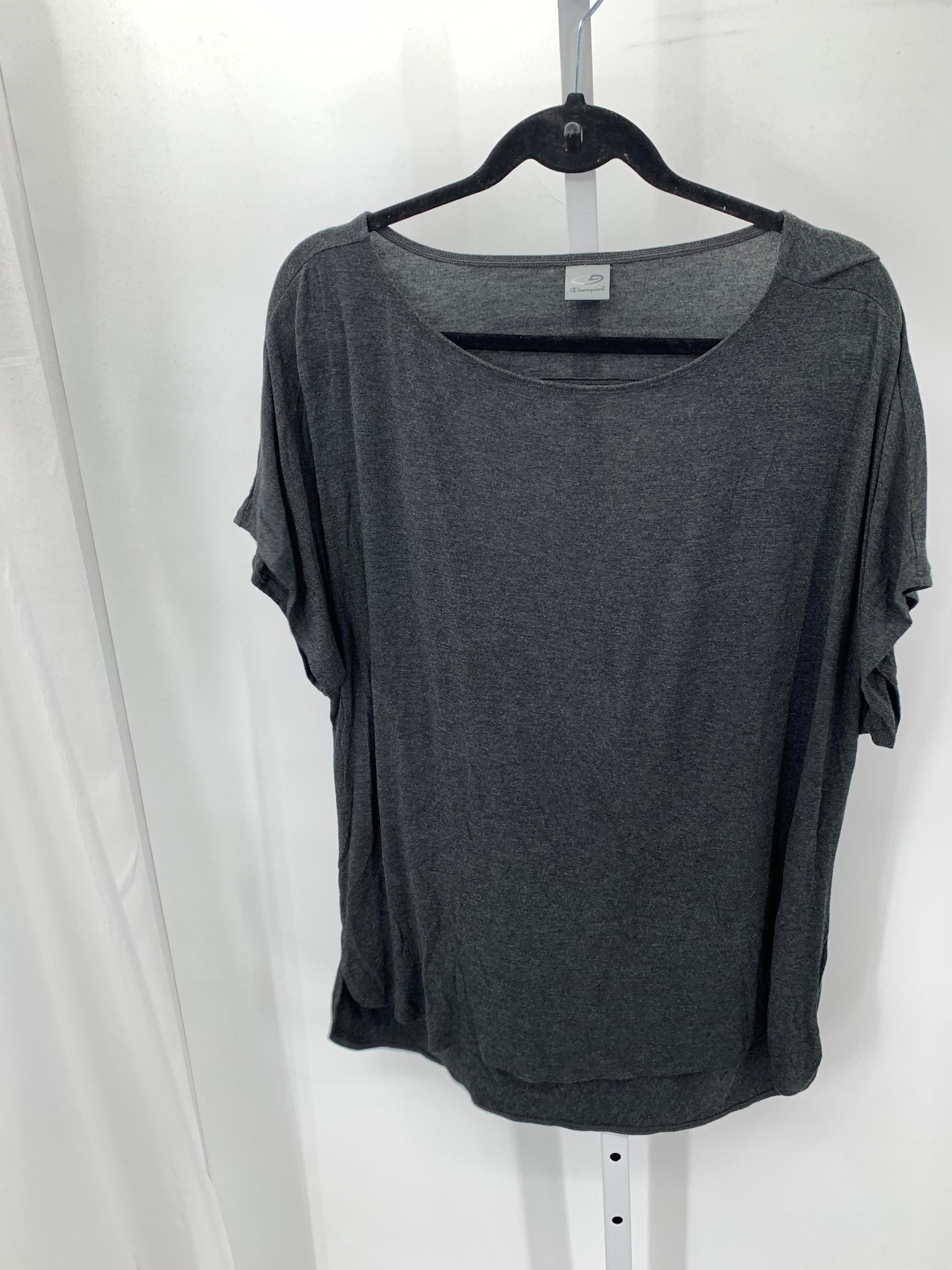C & S Size Extra Large Misses Short Sleeve Shirt